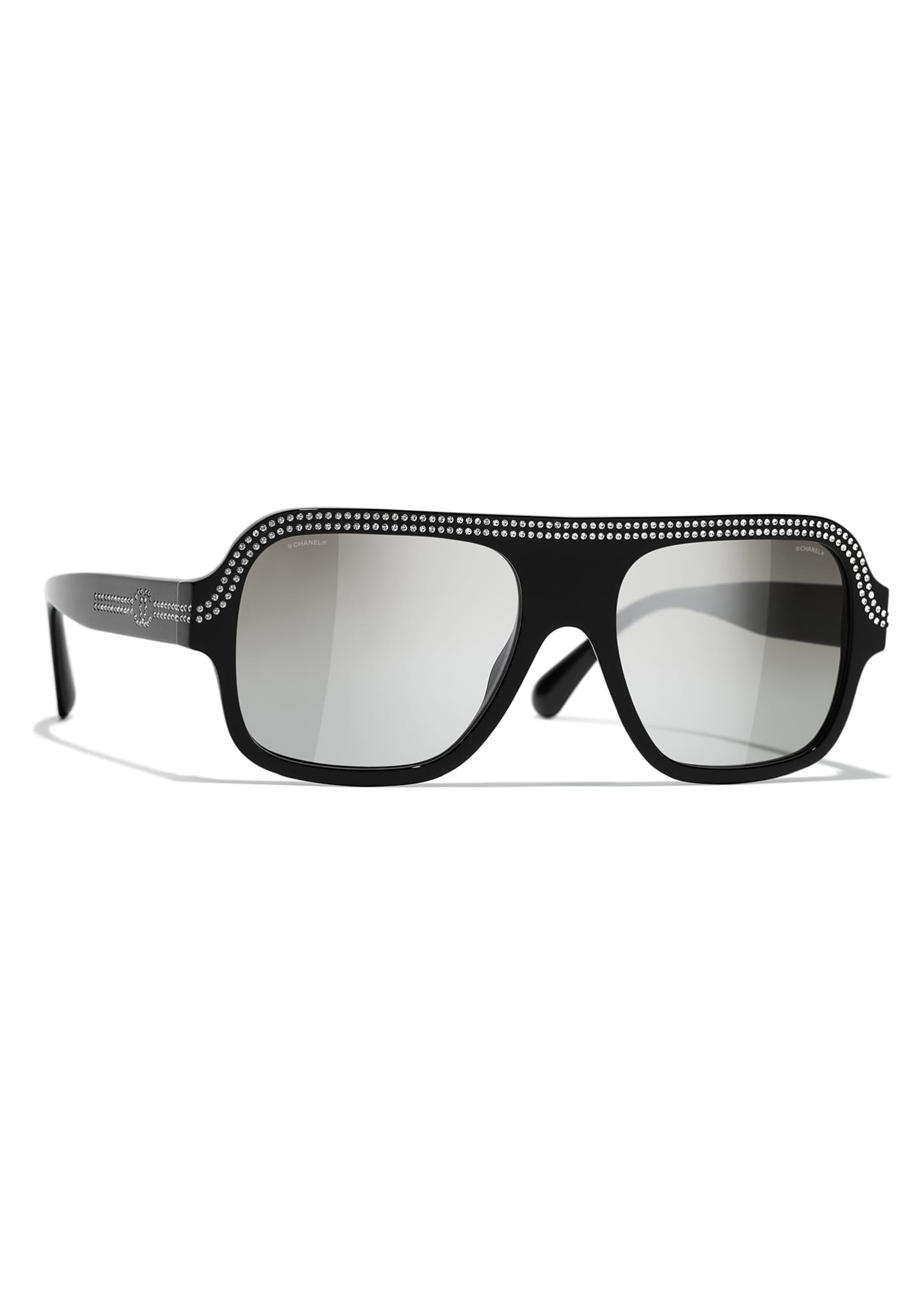CHANEL SHIELD SUNGLASSES Bergdorf Goodman