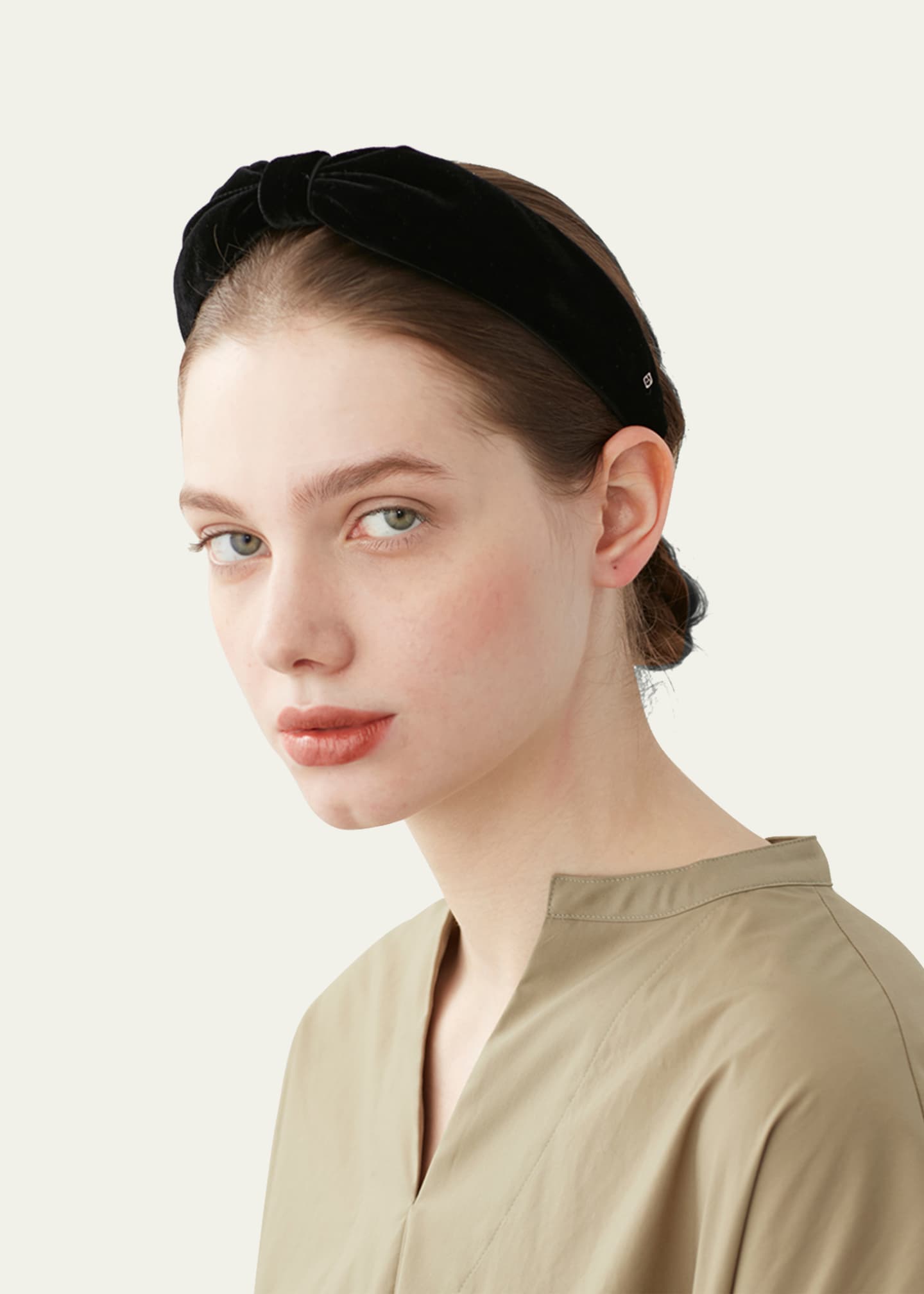 日本人気超絶の Velvet Knot Paris de Alexandre Headband Goodman Bergdorf - ヘアアクセサリー