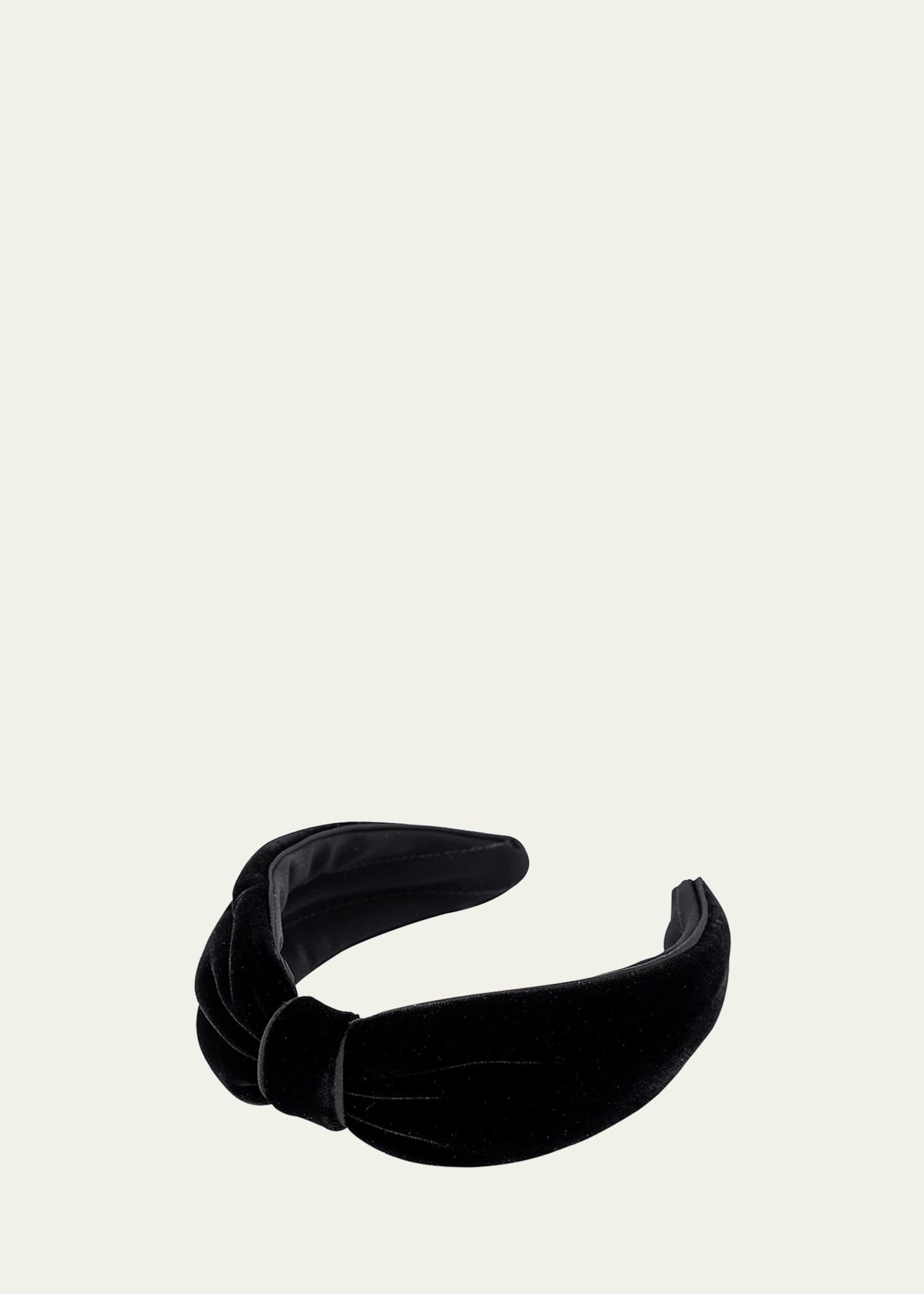 Alexandre de Paris Knot Velvet Headband Image 3 of 3