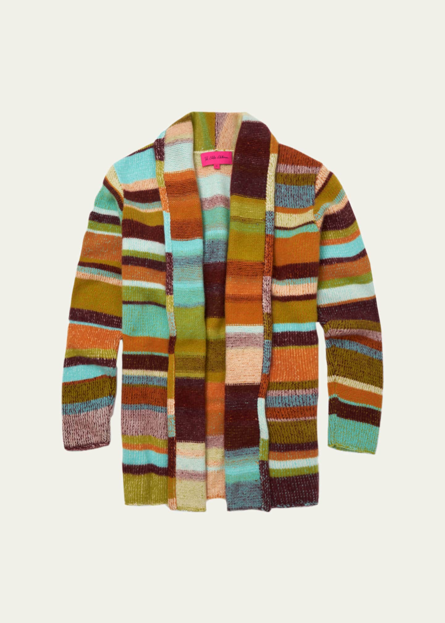 The Elder Statesman Italy Smoking Striped Cashmere Cardigan - Bergdorf  Goodman