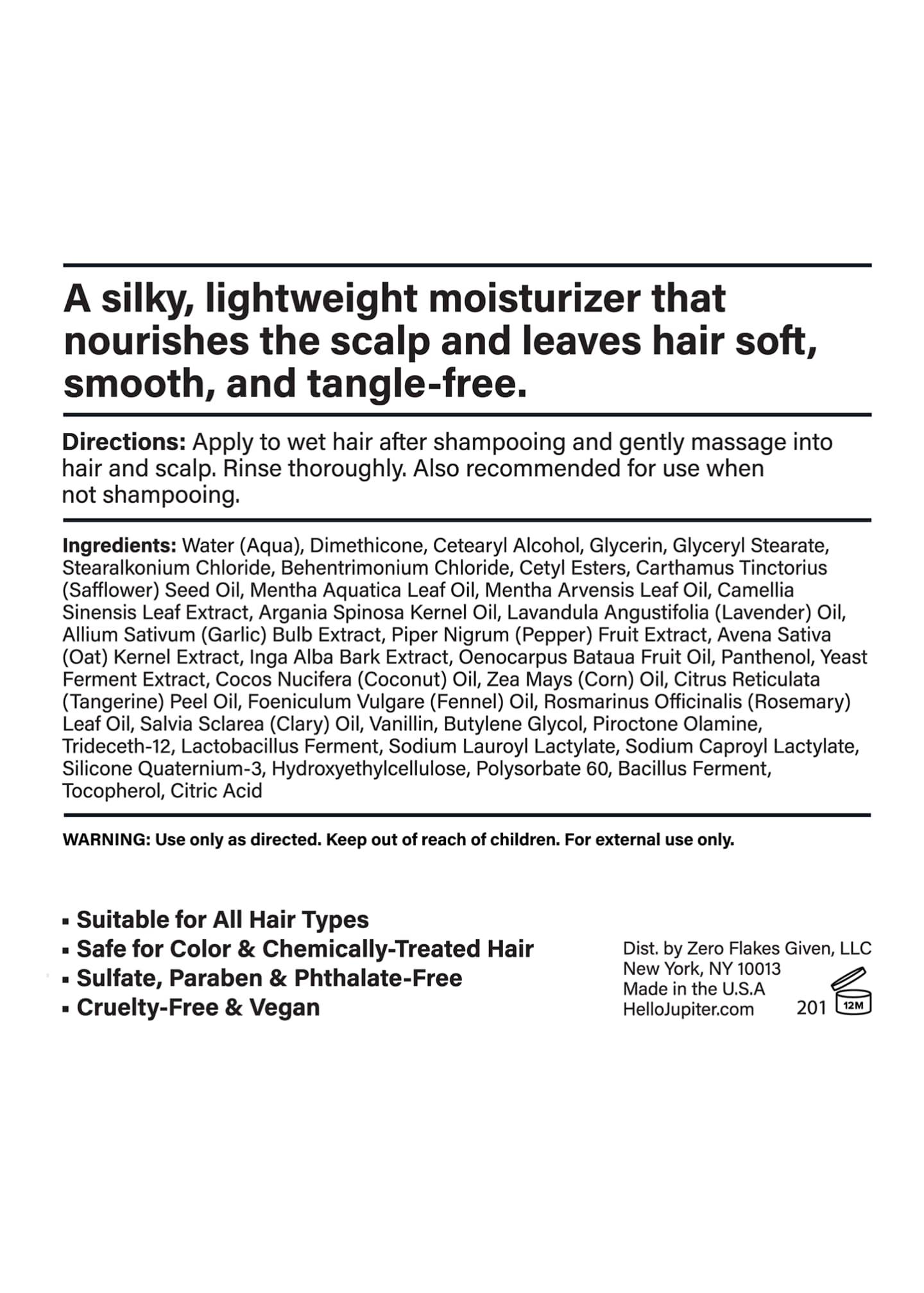 Jupiter 9.5 oz. Nourishing Conditioner Image 5 of 5
