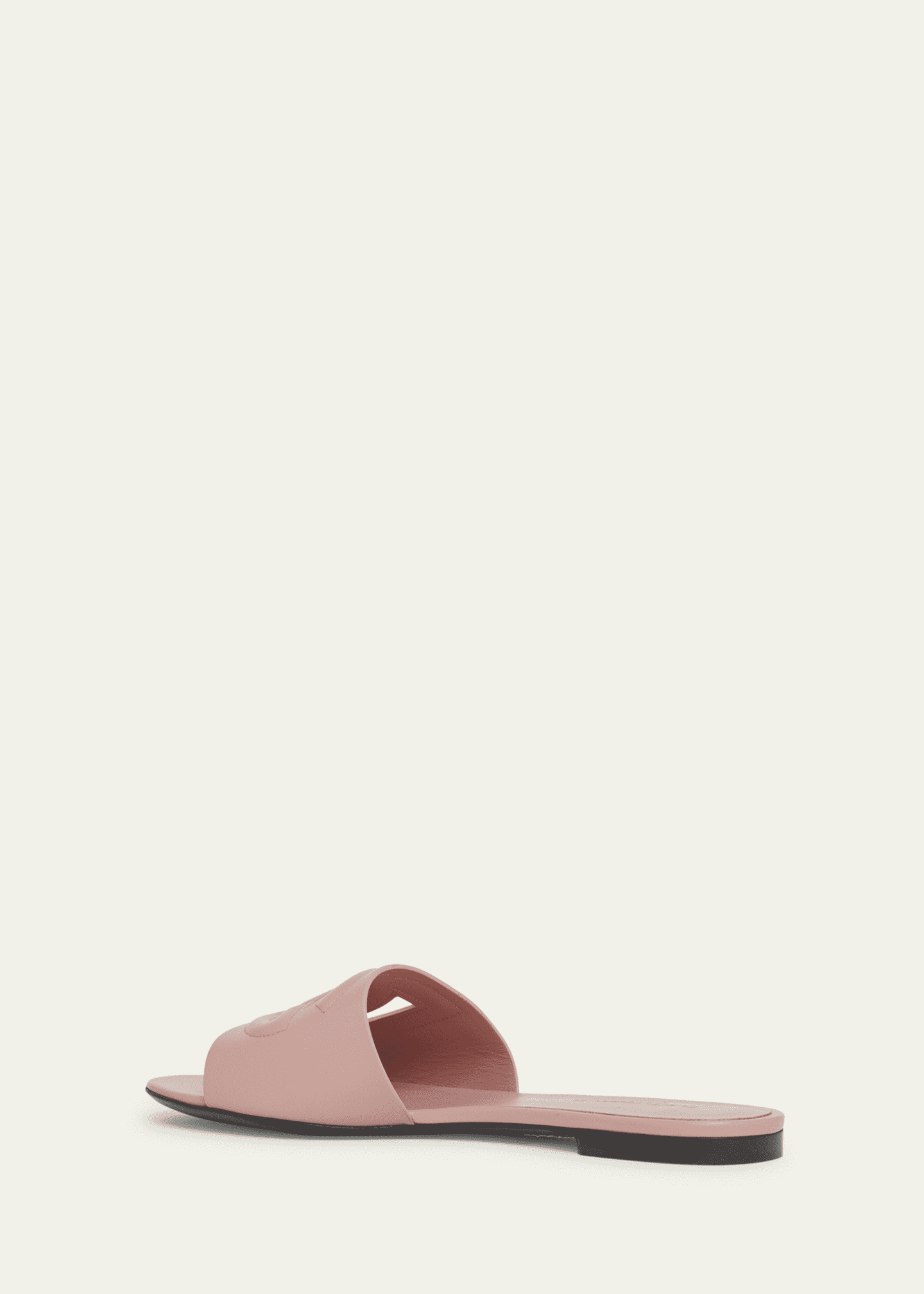 Dolce&Gabbana Cutout DG Flat Slide Sandals Image 4 of 6