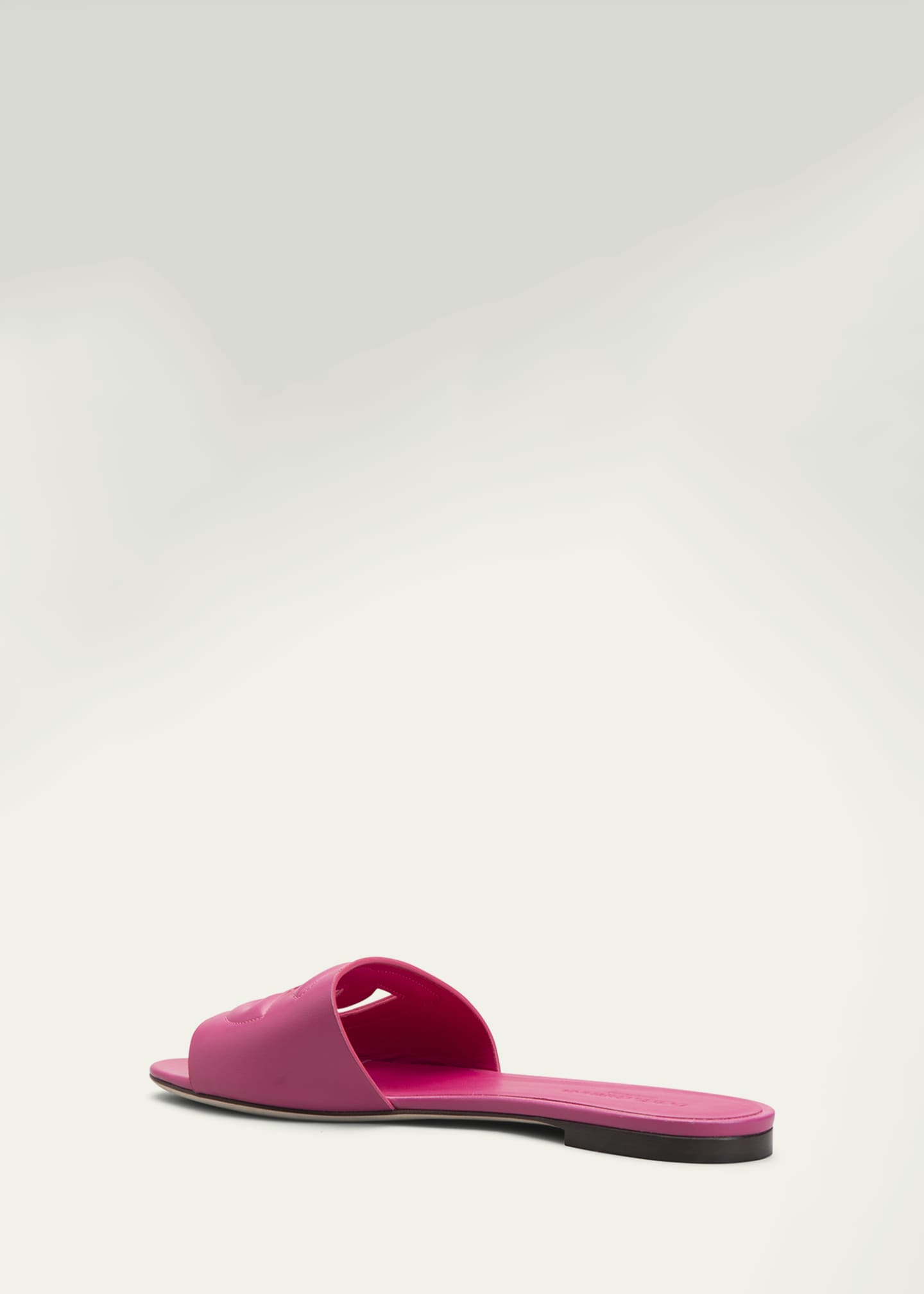 Cutout DG Flat Slide Sandals