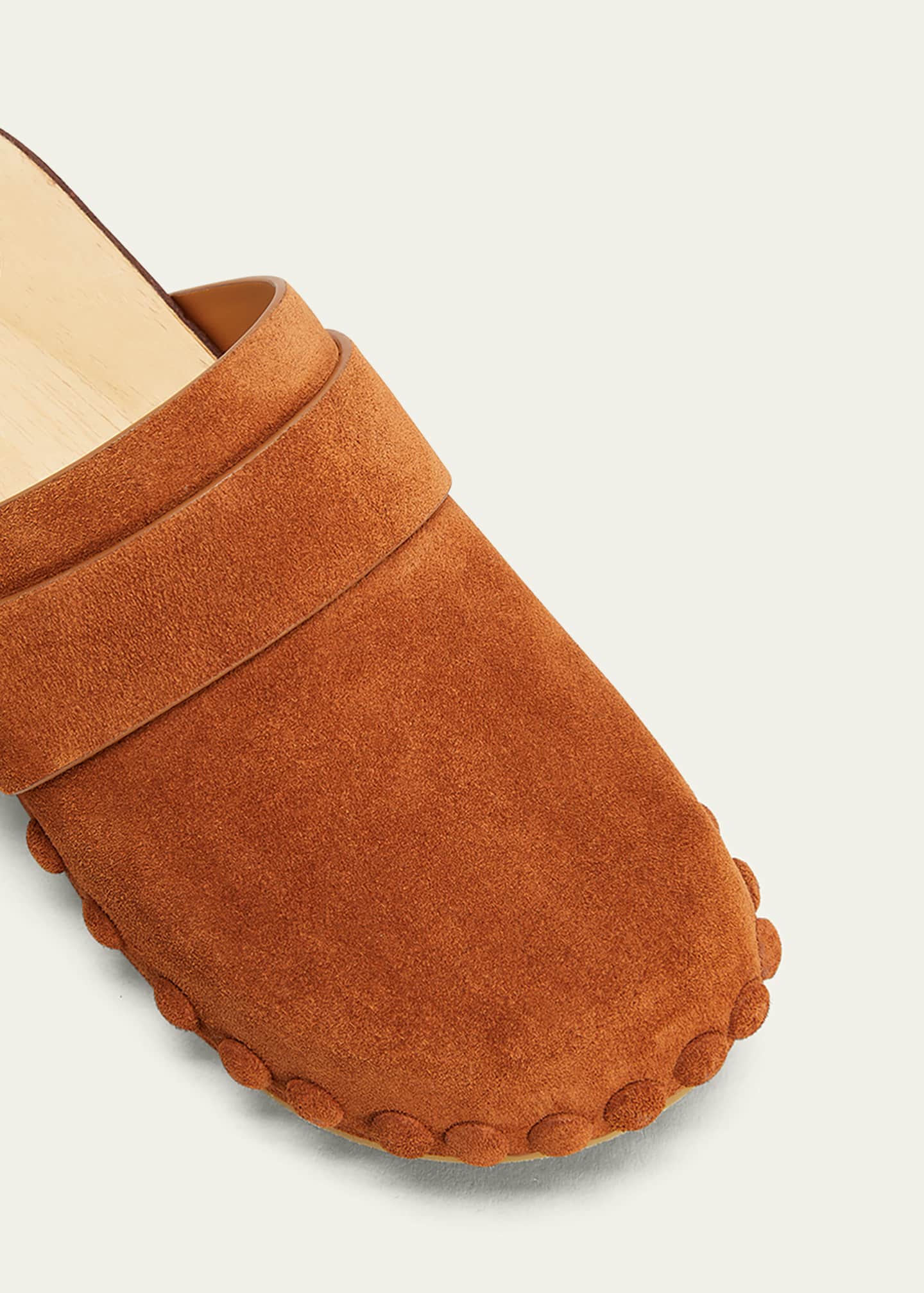 Chloe Joy Suede Mule Clogs Bergdorf Goodman