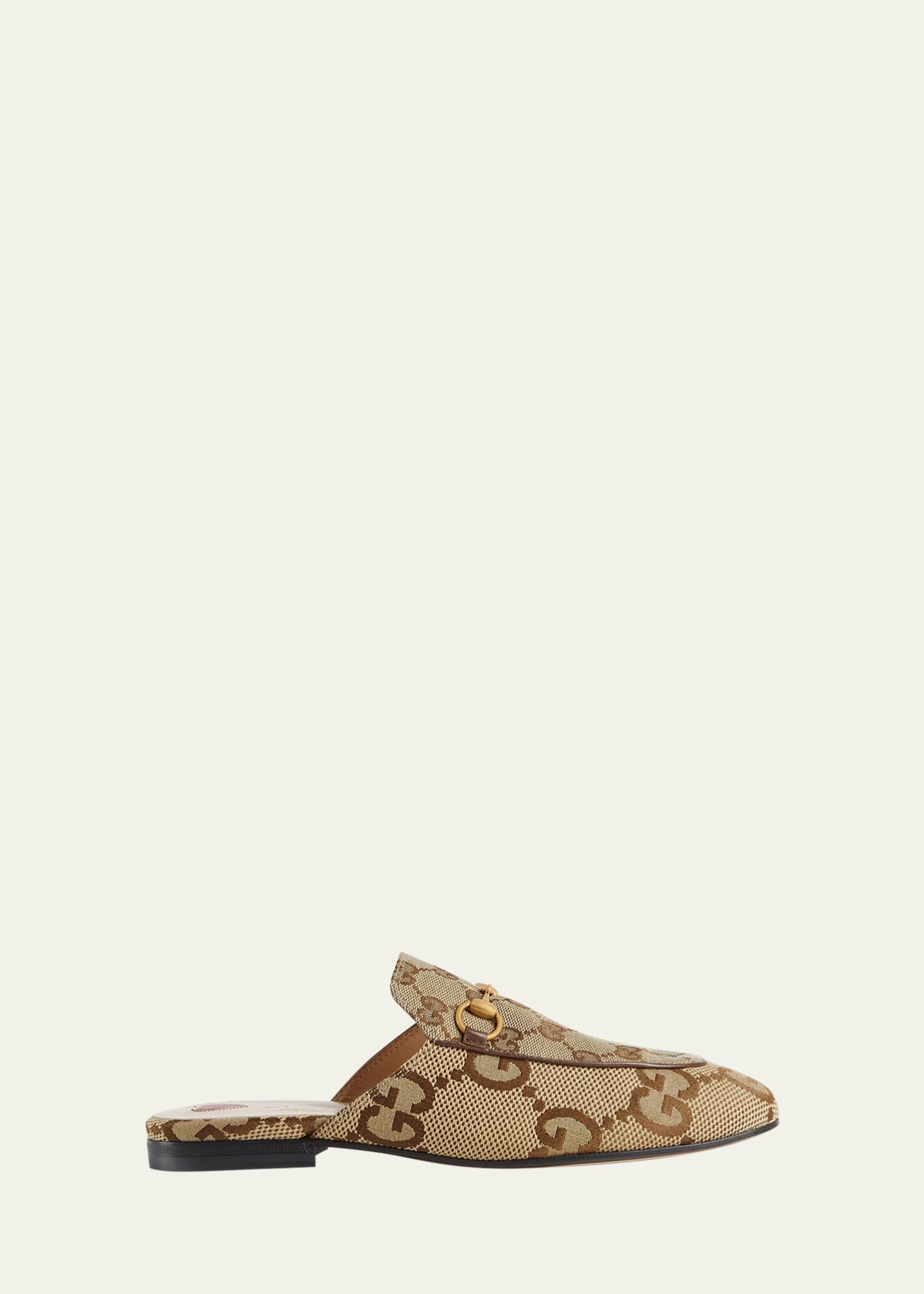 Gucci princetown gg canvas mule cheap