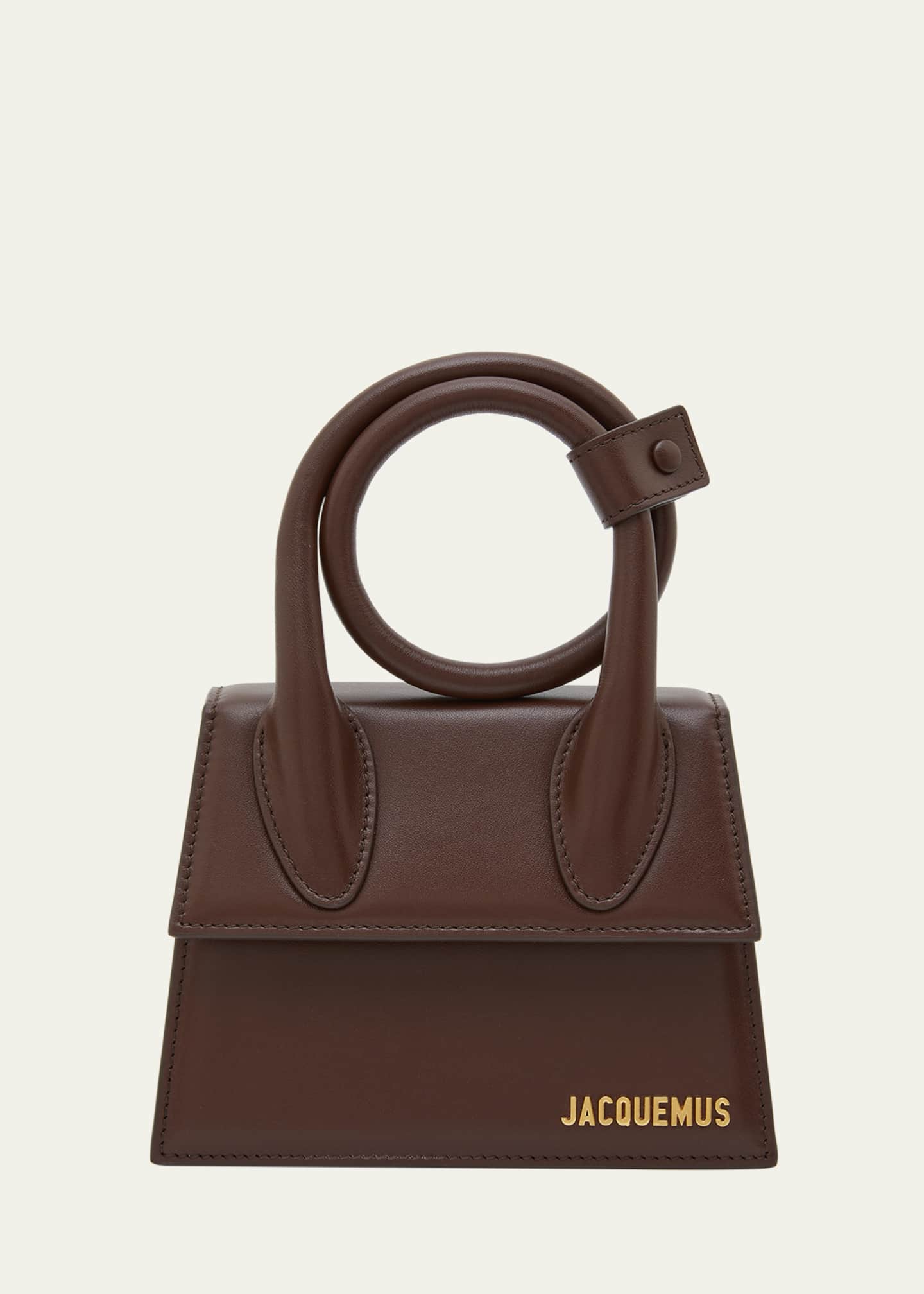 Jacquemus le chiquito noeud brown clearance
