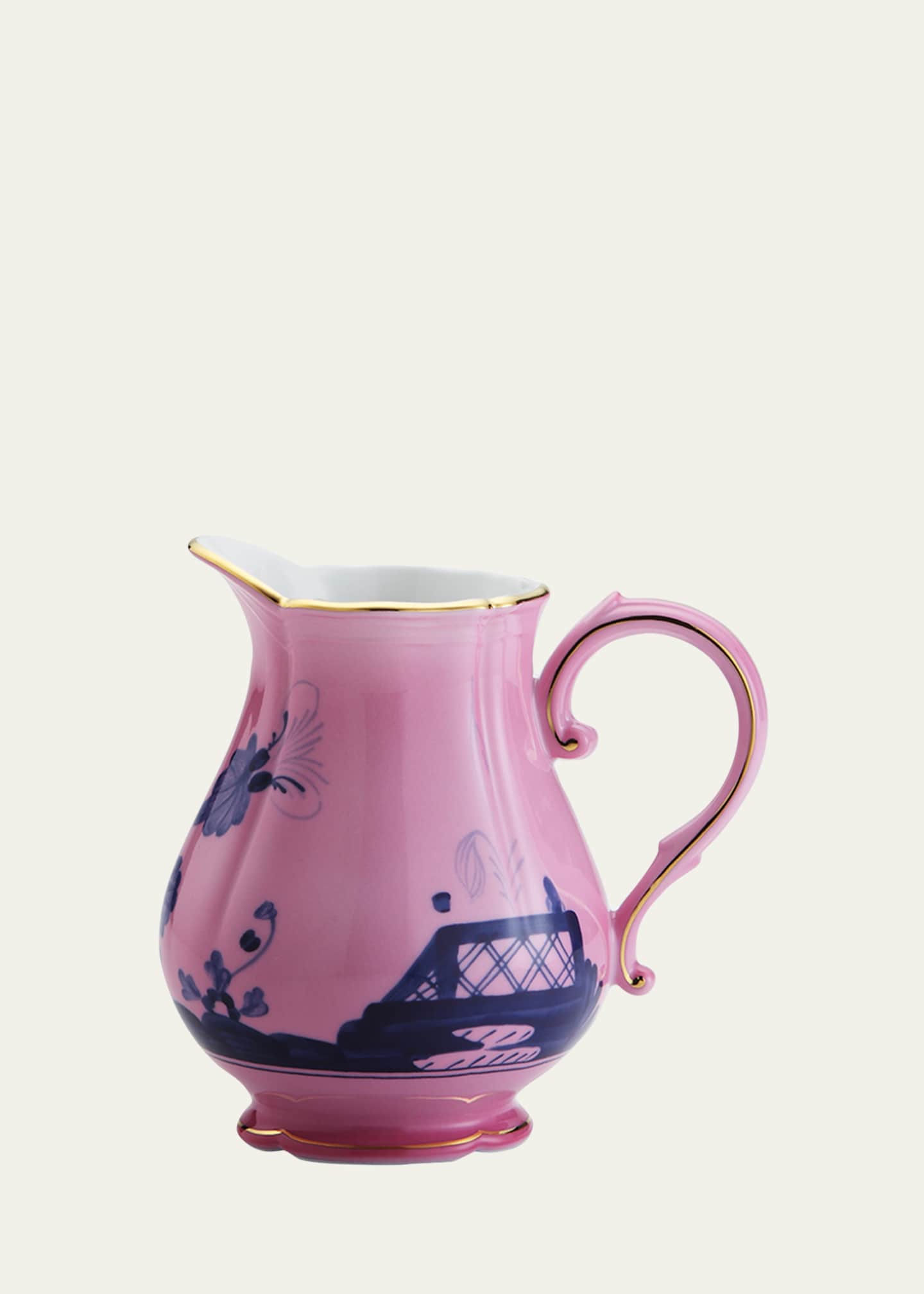 GINORI 1735 Oriente Italiano Creamer, Azalea