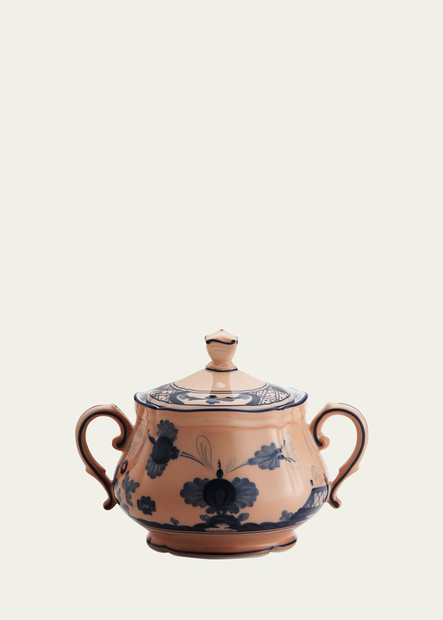 GINORI 1735 Antico Doccia Sugar Bowl With Cover