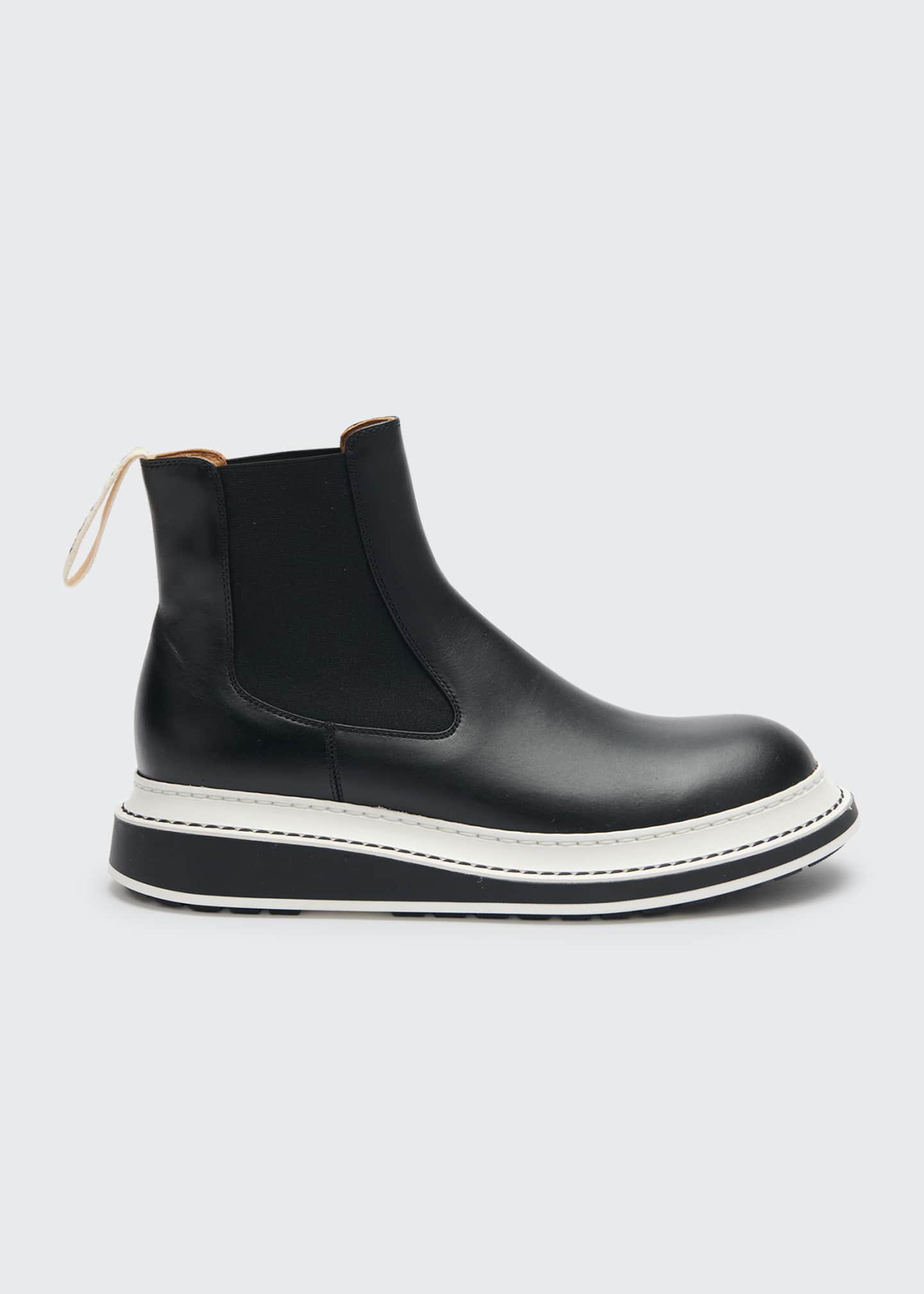 Loewe Calf Leather Flatform Chelsea Boots - Bergdorf Goodman