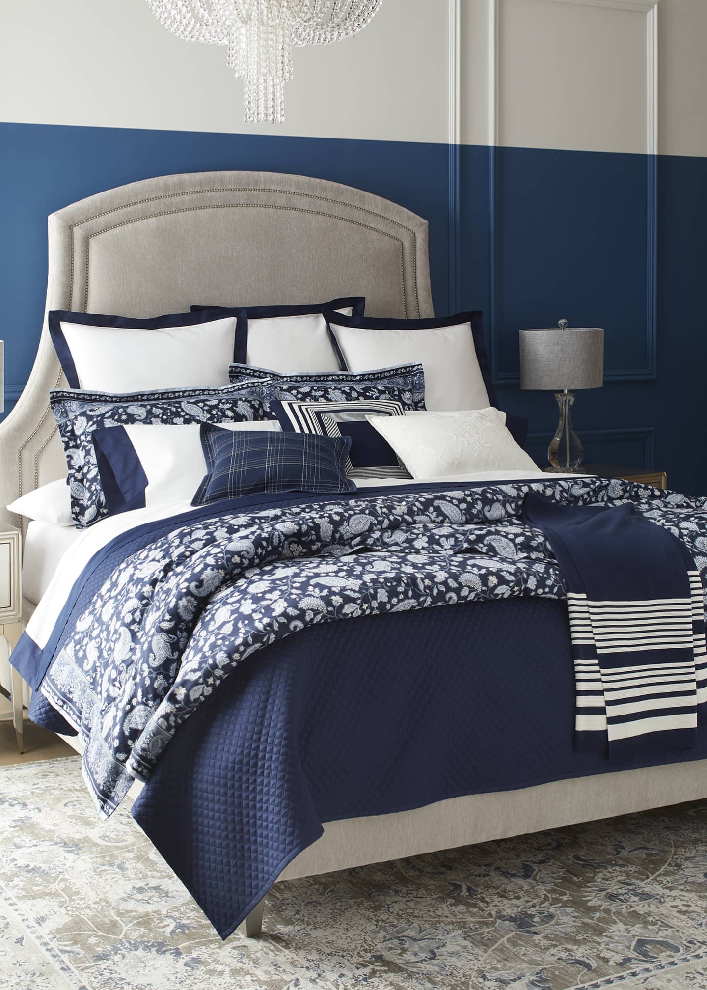 Ralph Lauren Home Delphine Paisley King Comforter Bergdorf Goodman