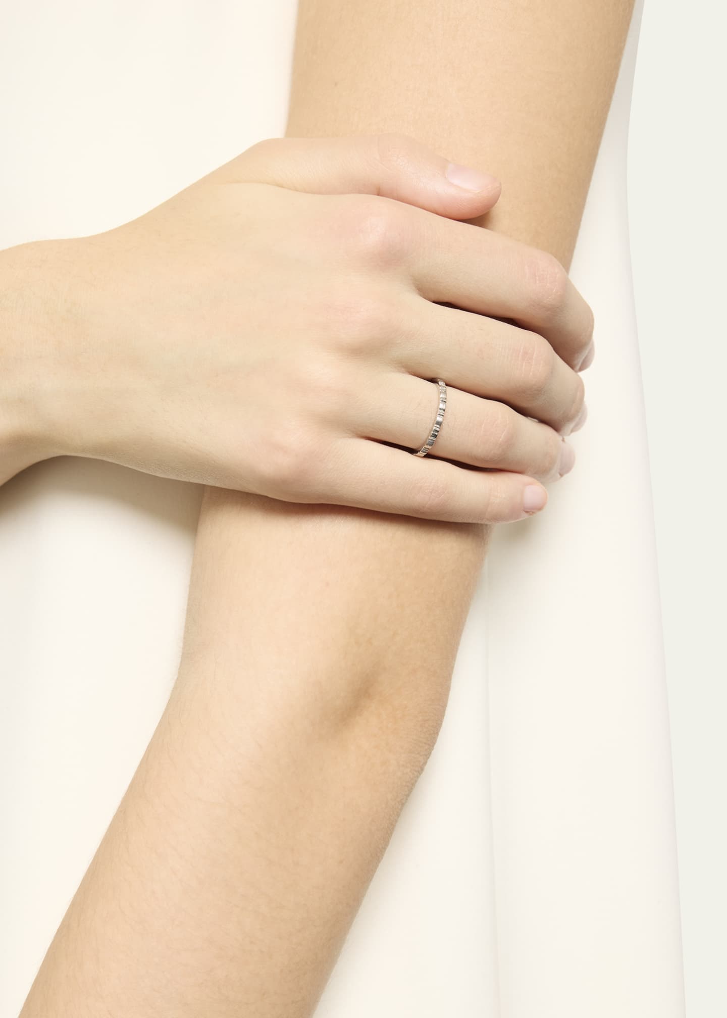 Alex Sepkus Platinum Ridges Band Ring Image 2 of 4