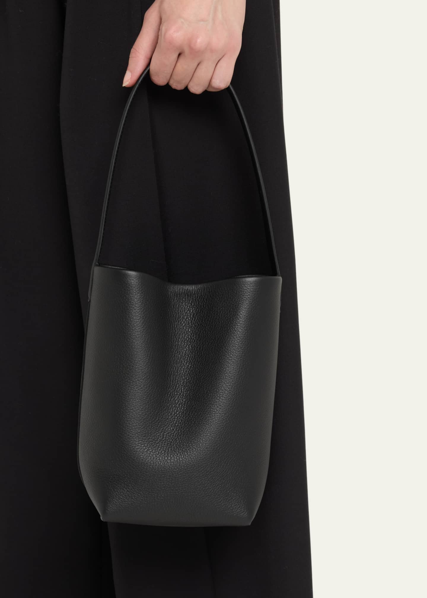 Small N/S Park Tote Bag in Leather