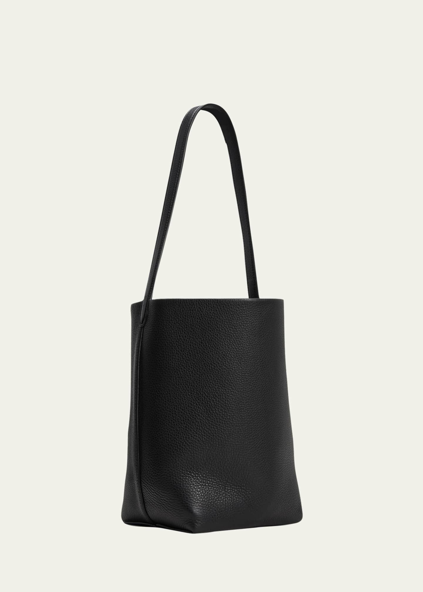 THE ROW N/S Park medium textured-leather tote