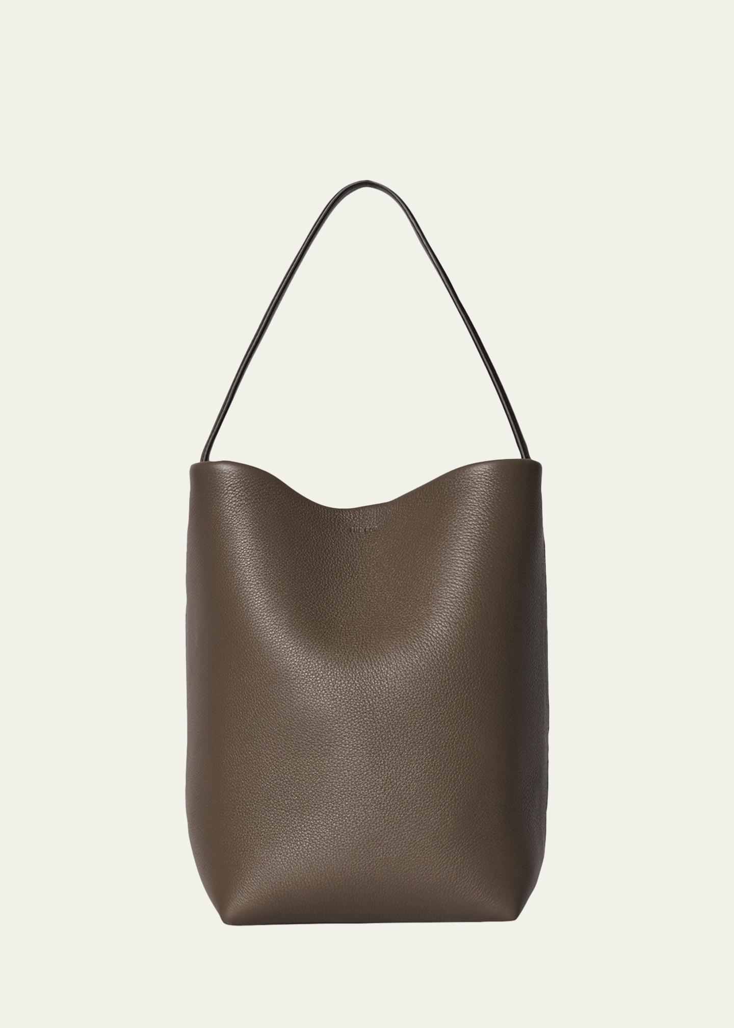 The Row N/S Park Tote Medium in Lux Grained Calfksin - Bergdorf