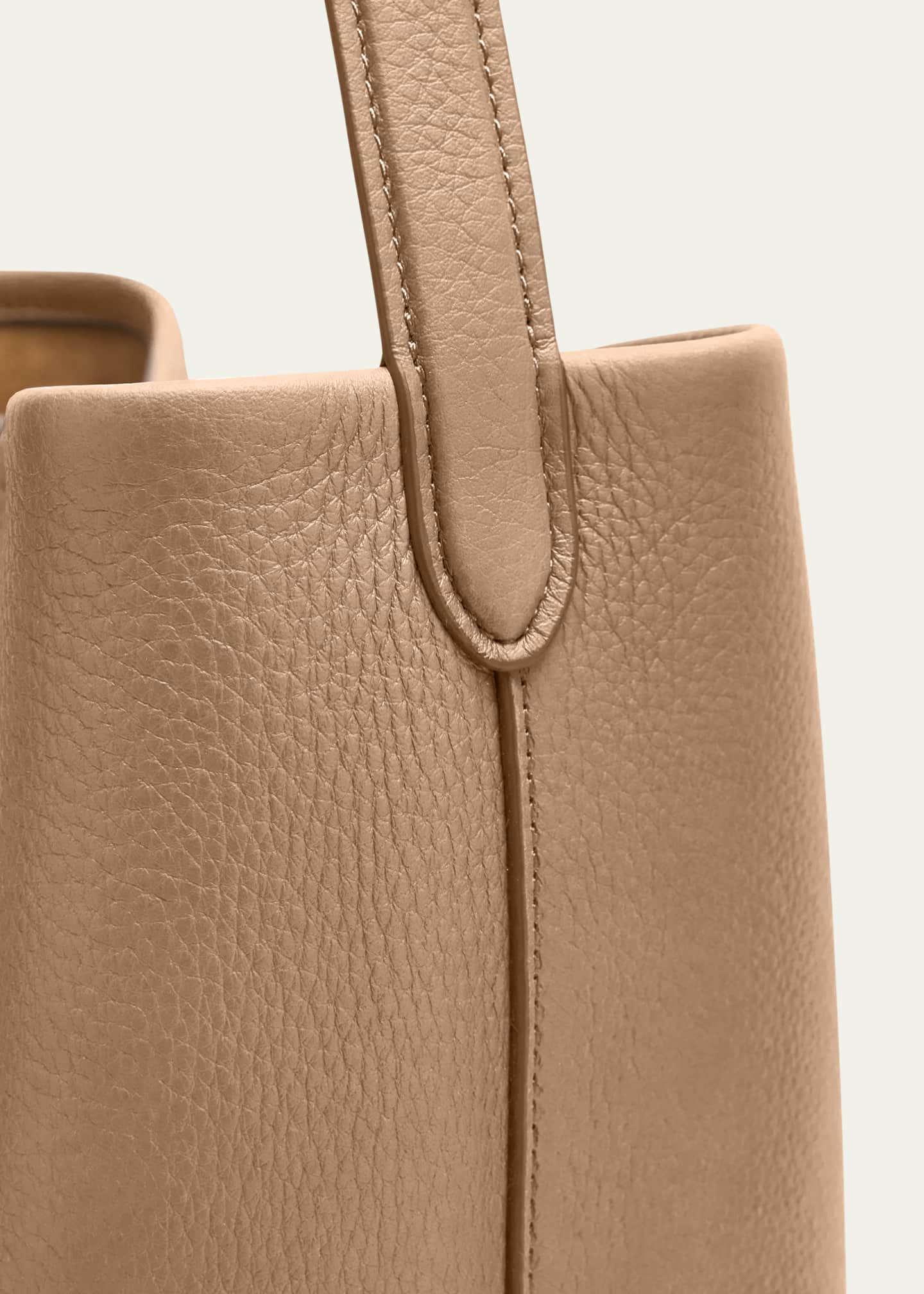 THE ROW N/S Park Tote Medium in Lux Grained Calfksin Image 6 of 6