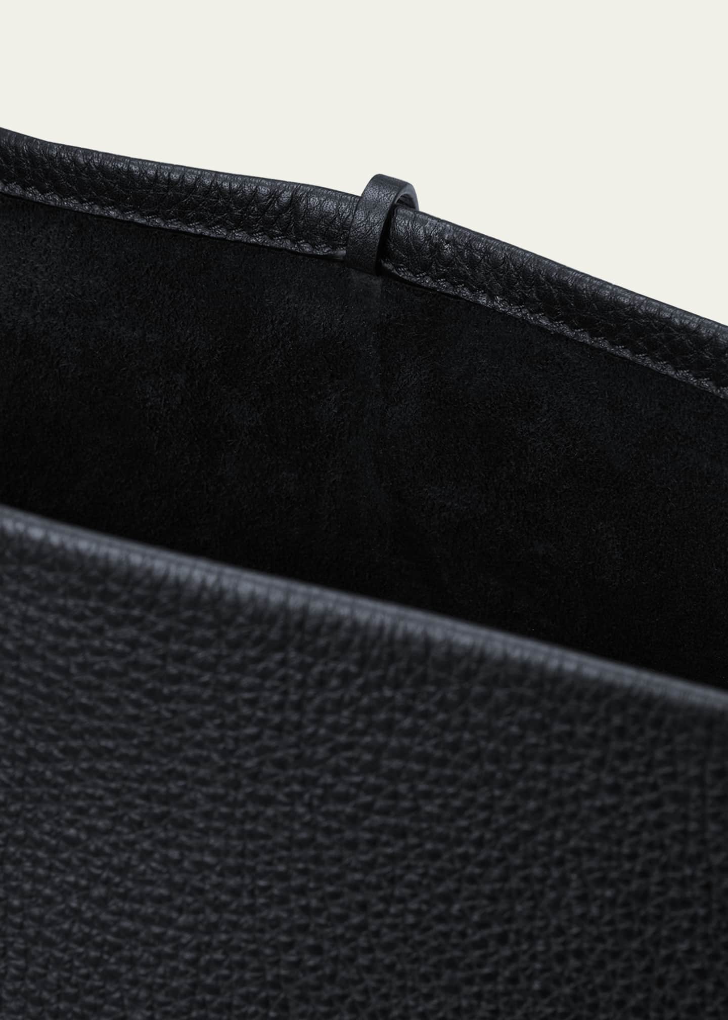 THE ROW N/S Park Tote Medium in Lux Grained Calfksin