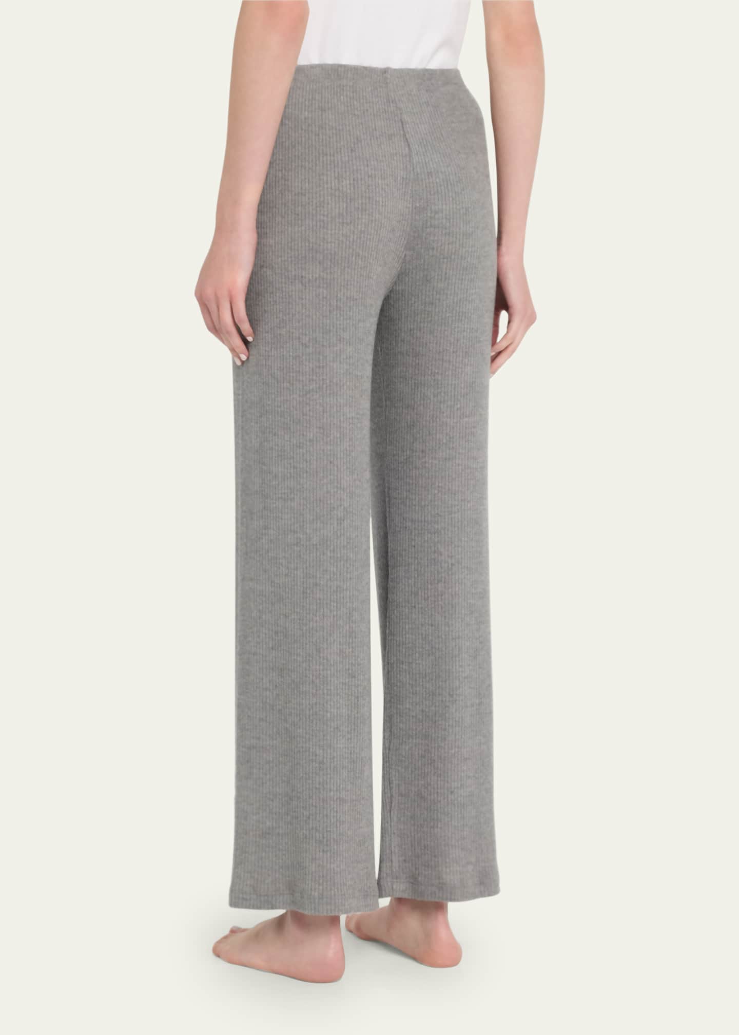 Andine Soleil High-Rise Cropped Ribbed Pants Image 3 of 5