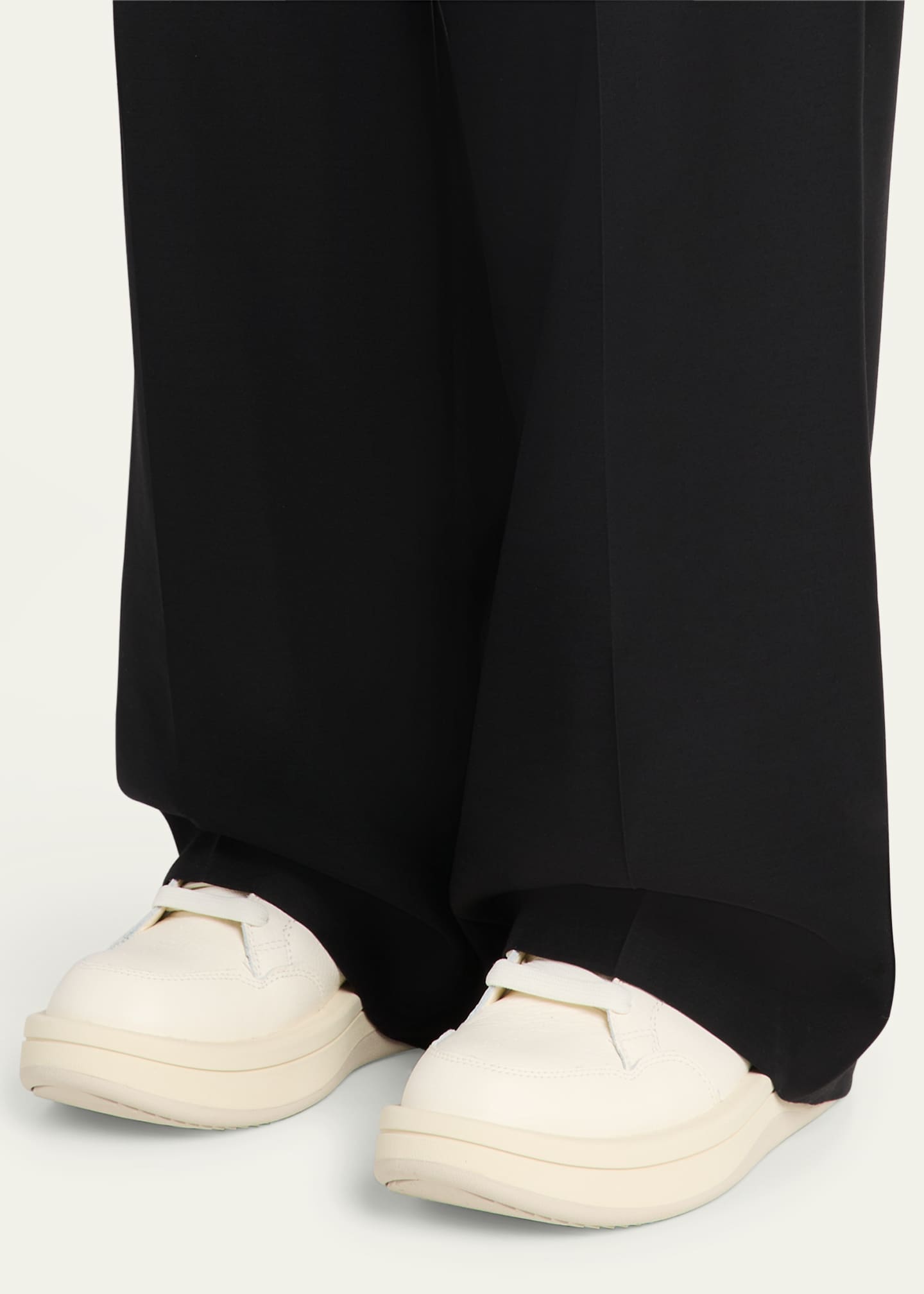 RICK OWENS xコンバース ターボップンレザー スニーカー RICK OWENS + Converse Inflated Turbowpn レザースニーカー
