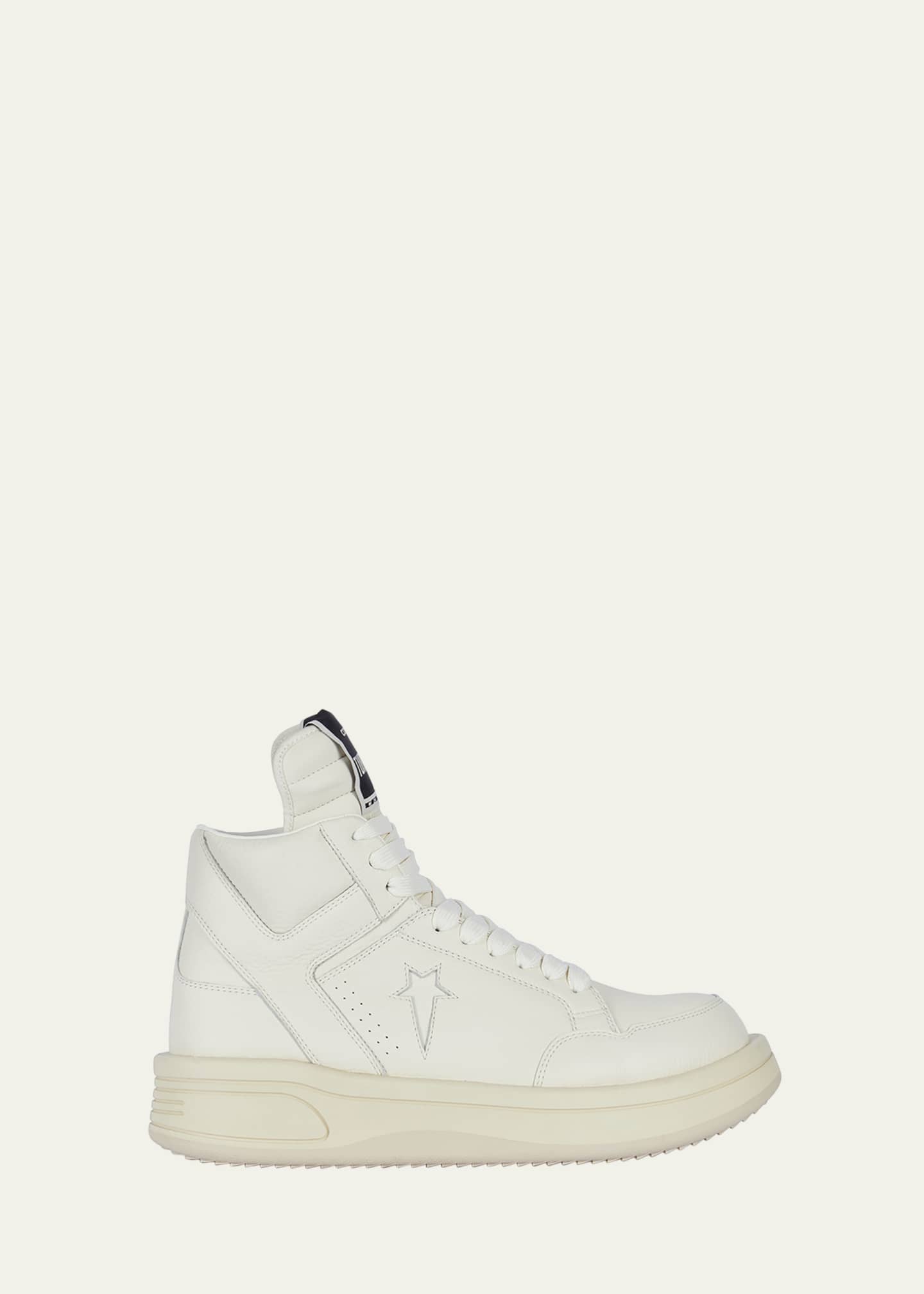 DRKSHDW RICK OWENS x Converse Men's Turbowpn Leather High