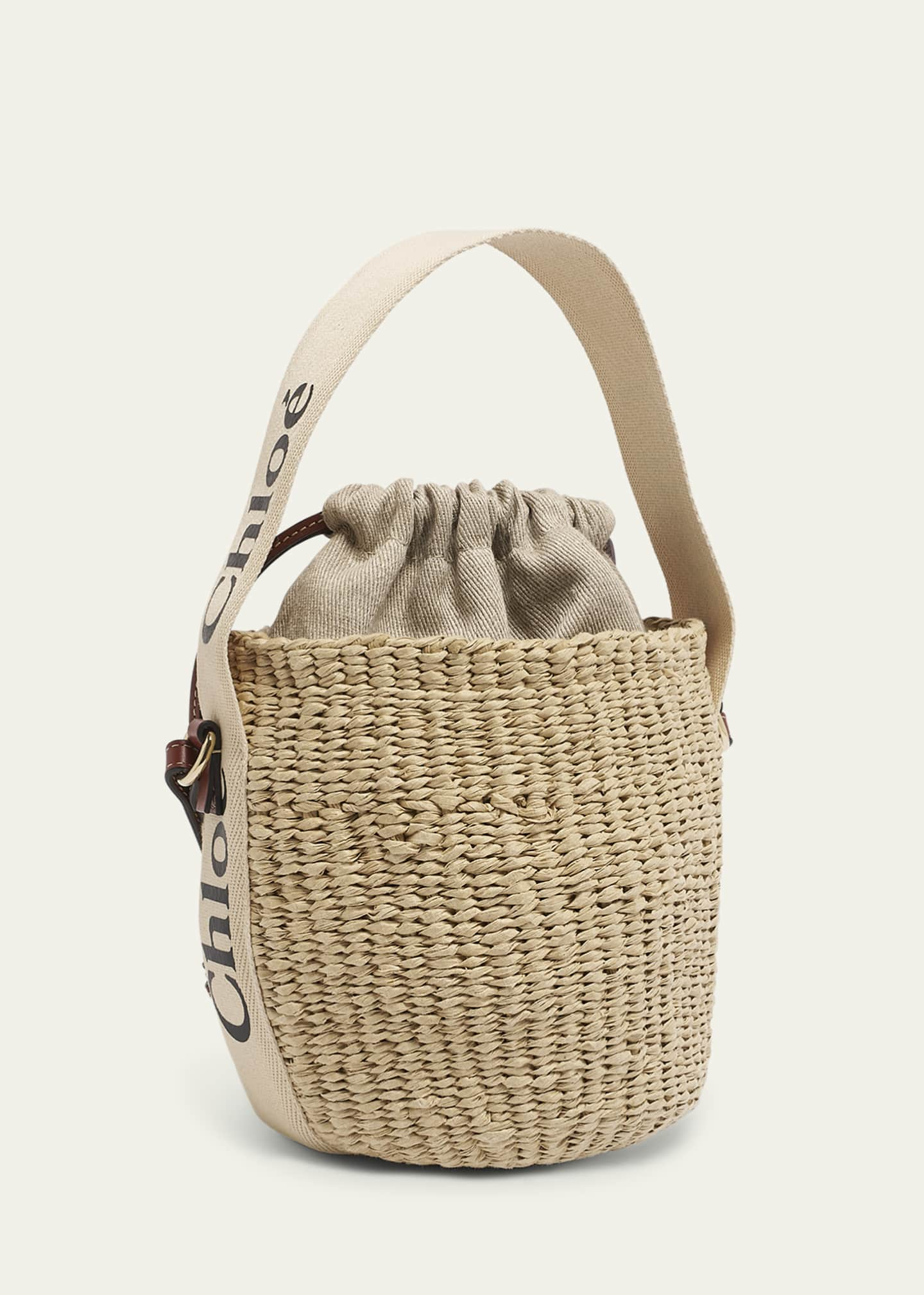 Chloe x Mifuko Woody Small Raffia Bucket Bag - Bergdorf Goodman