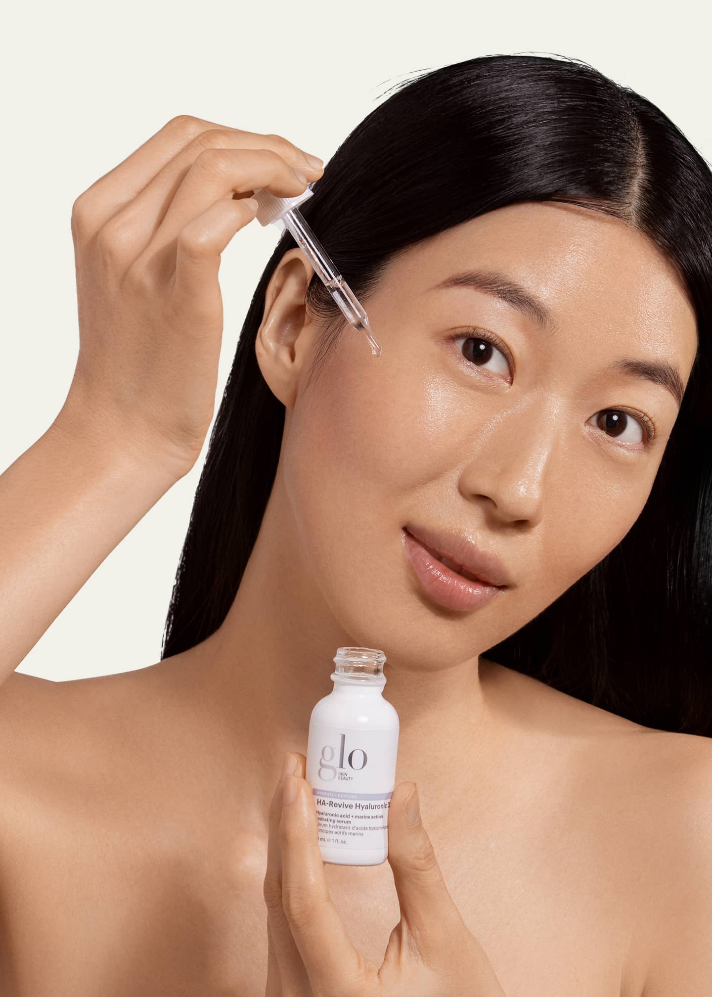 Glo Skin Beauty HA-Revive Hyaluronic Drops, 1 oz. Image 4 of 4