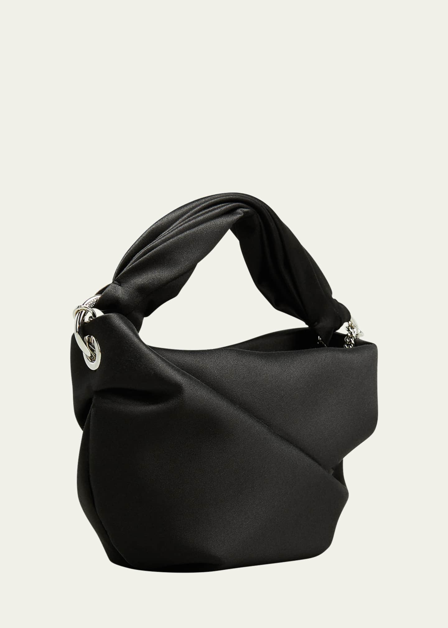 Jimmy Choo Bonny Satin Hobo Shoulder Bag Bergdorf Goodman