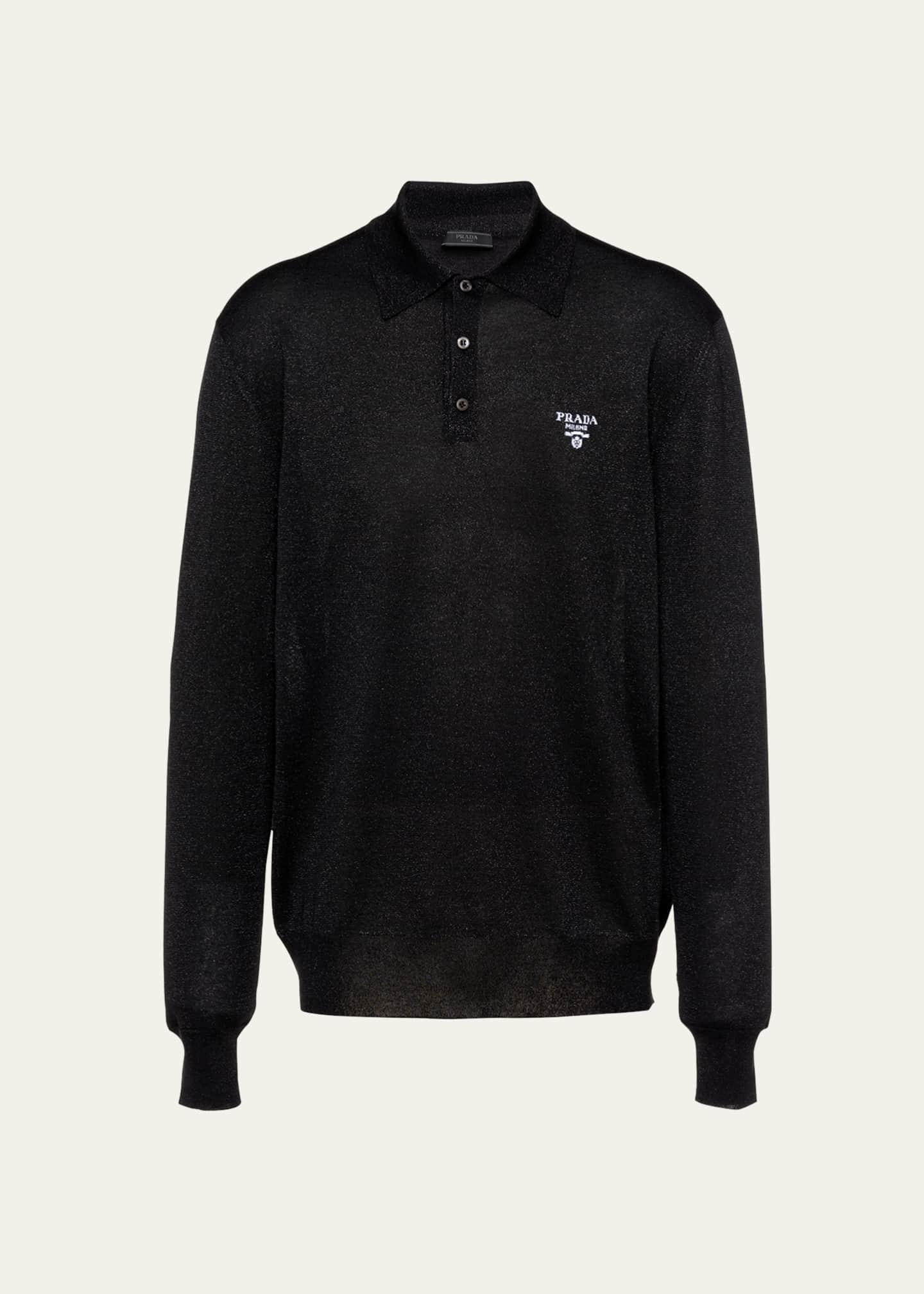 Long sleeve online prada polo