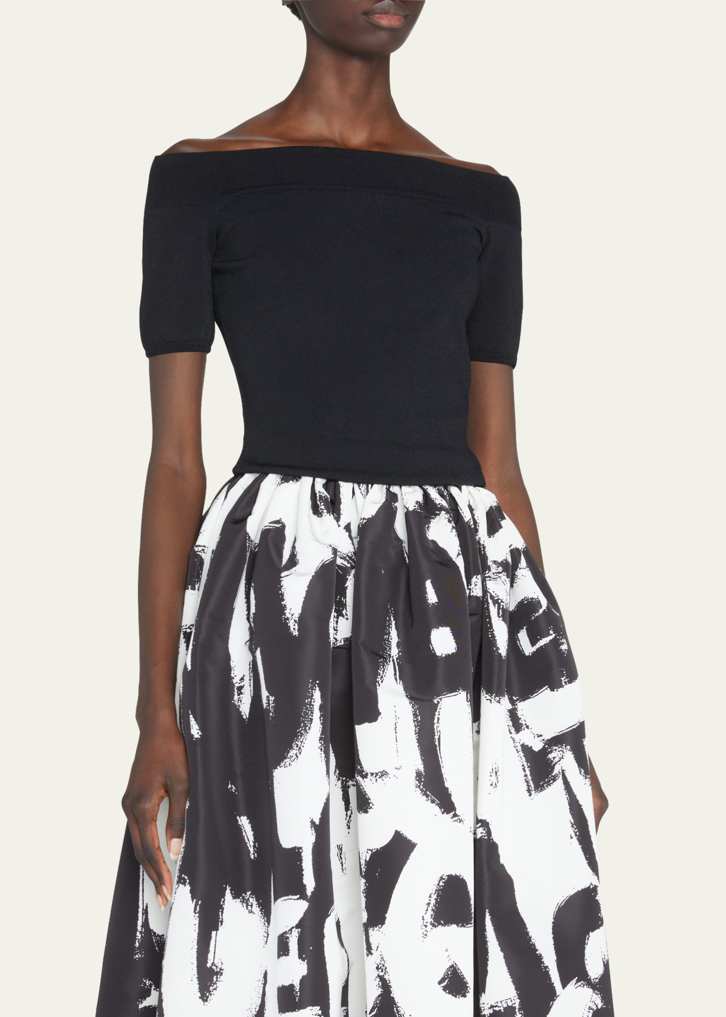 McQueen Knit Off-the-Shoulder Top Image 4 of 5
