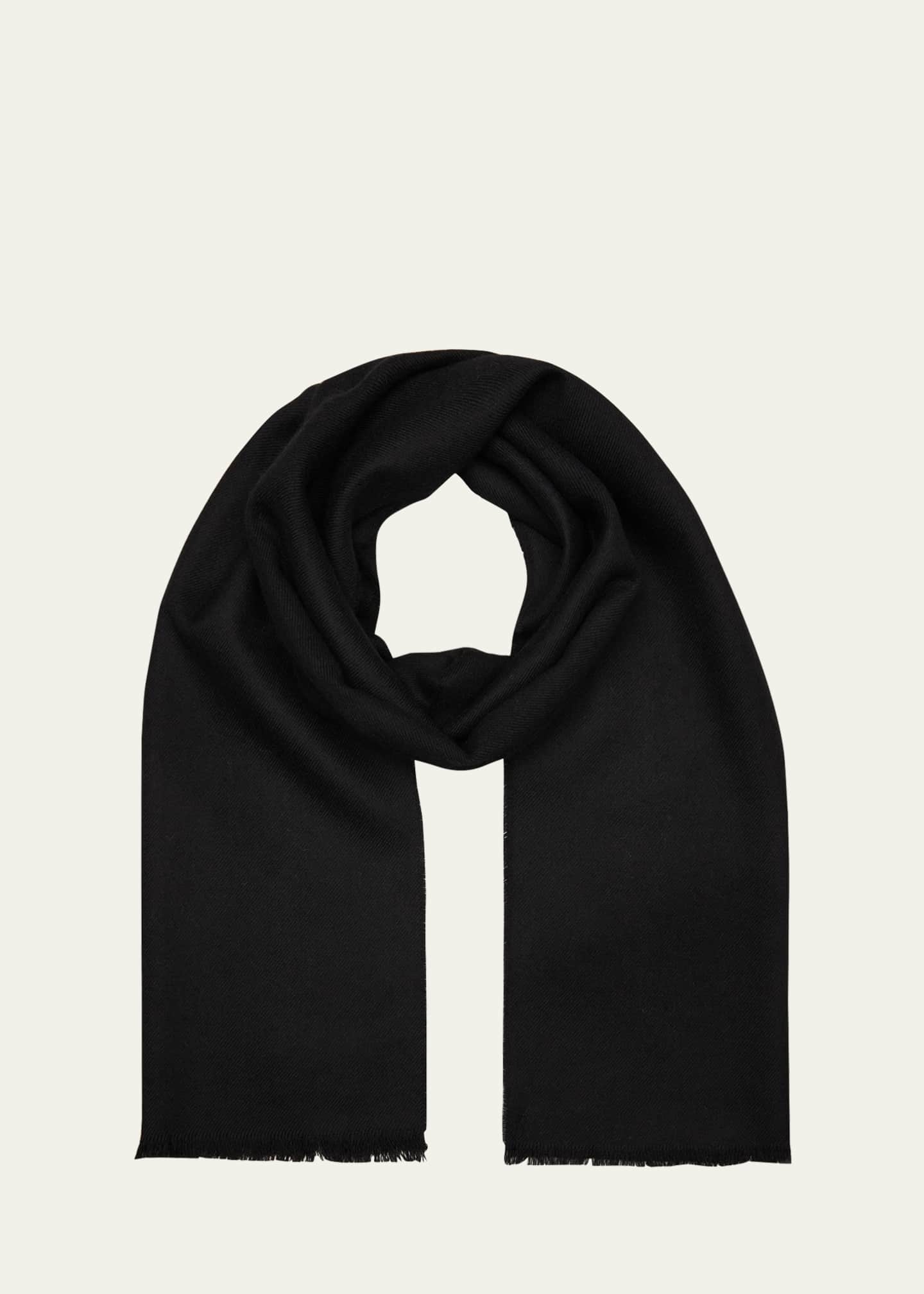 Johnstons Of Elgin Merino Wool Scarf Bergdorf Goodman