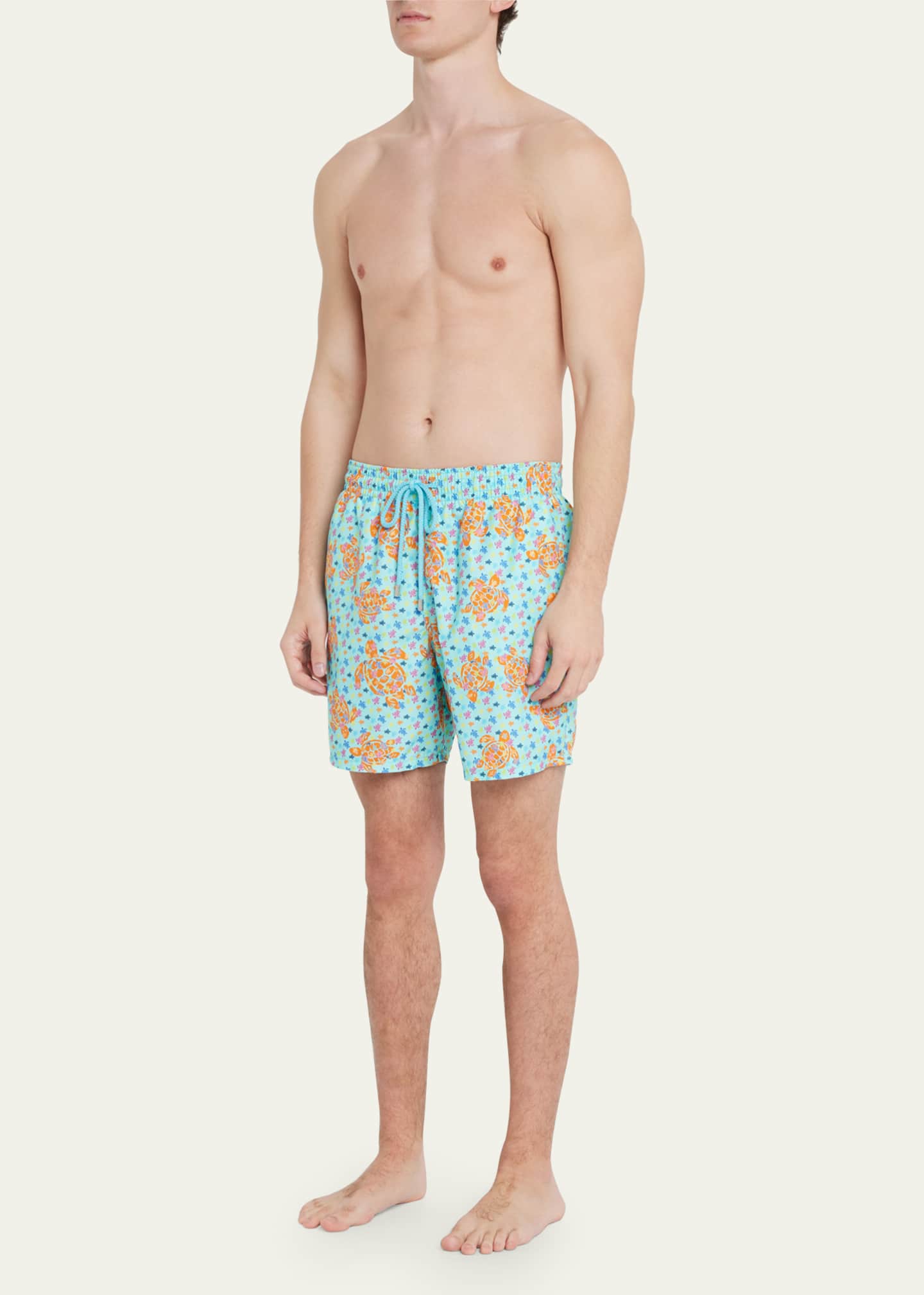 Vilebrequin Men s Micro Turtles Swim Shorts Bergdorf Goodman