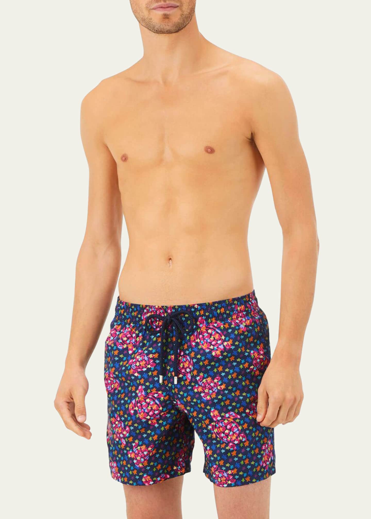 Vilebrequin Men's MicroTurtles Swim Shorts Bergdorf Goodman