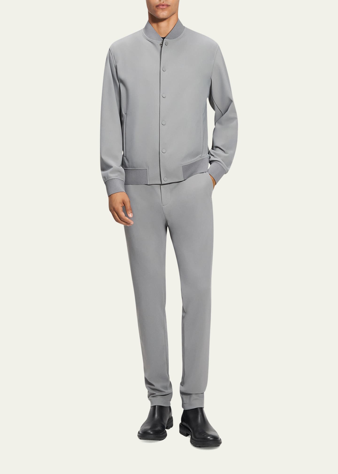 Theory Men's Murphy Precision Ponte Jacket Image 2 of 4