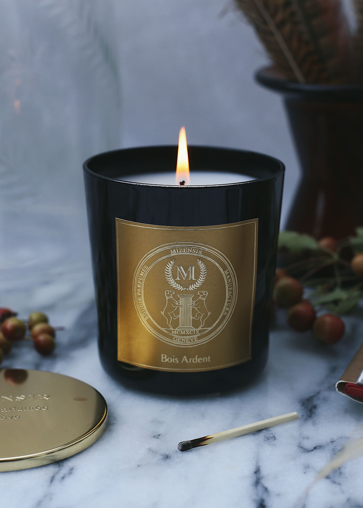 Mizensir 8 oz. Bois Ardent Seasonal Candle Image 3 of 3