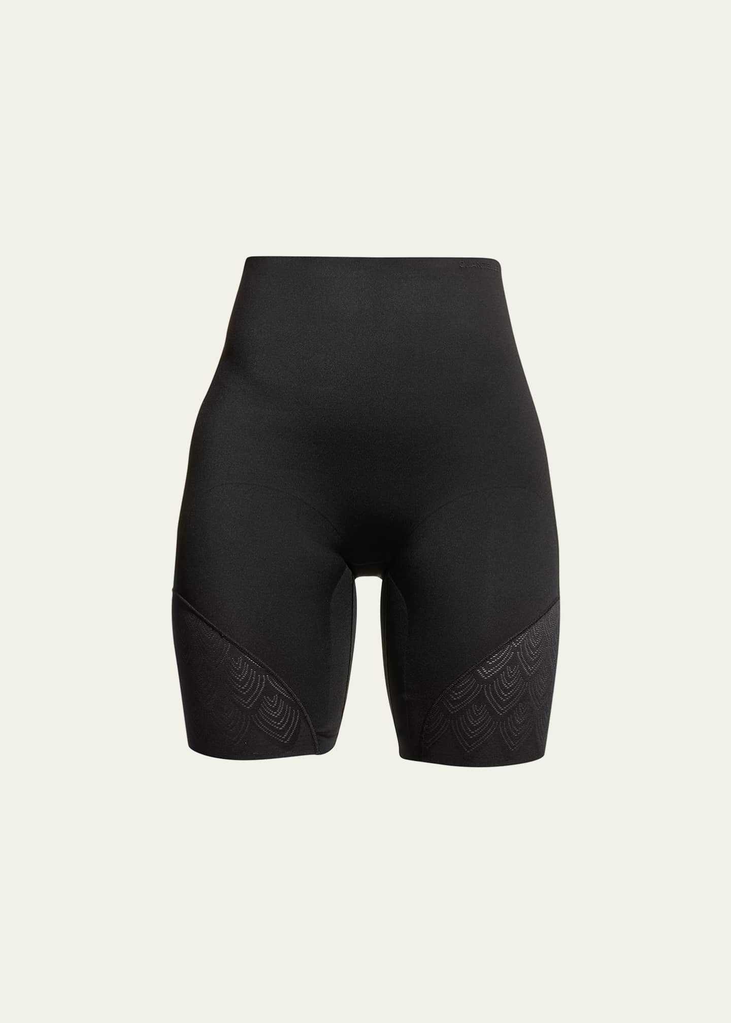 Chantelle Microfiber & Lace High-Waist Thigh Shaper