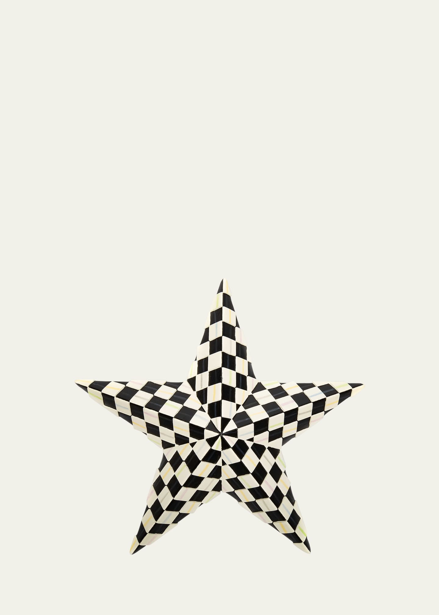 MacKenzie-Childs Courtly Check Barn Star