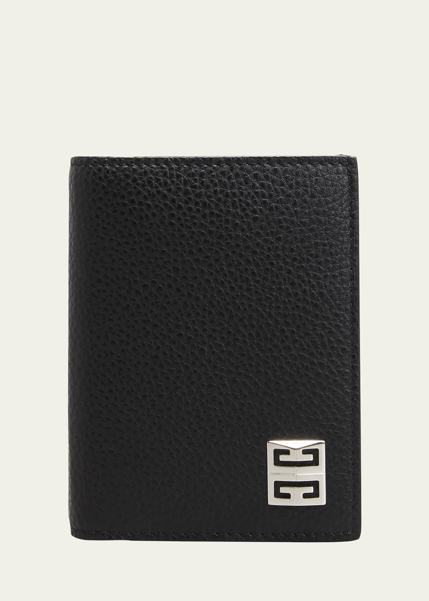 Givenchy Men's 4G Leather Bifold Card Holder Bergdorf Goodman