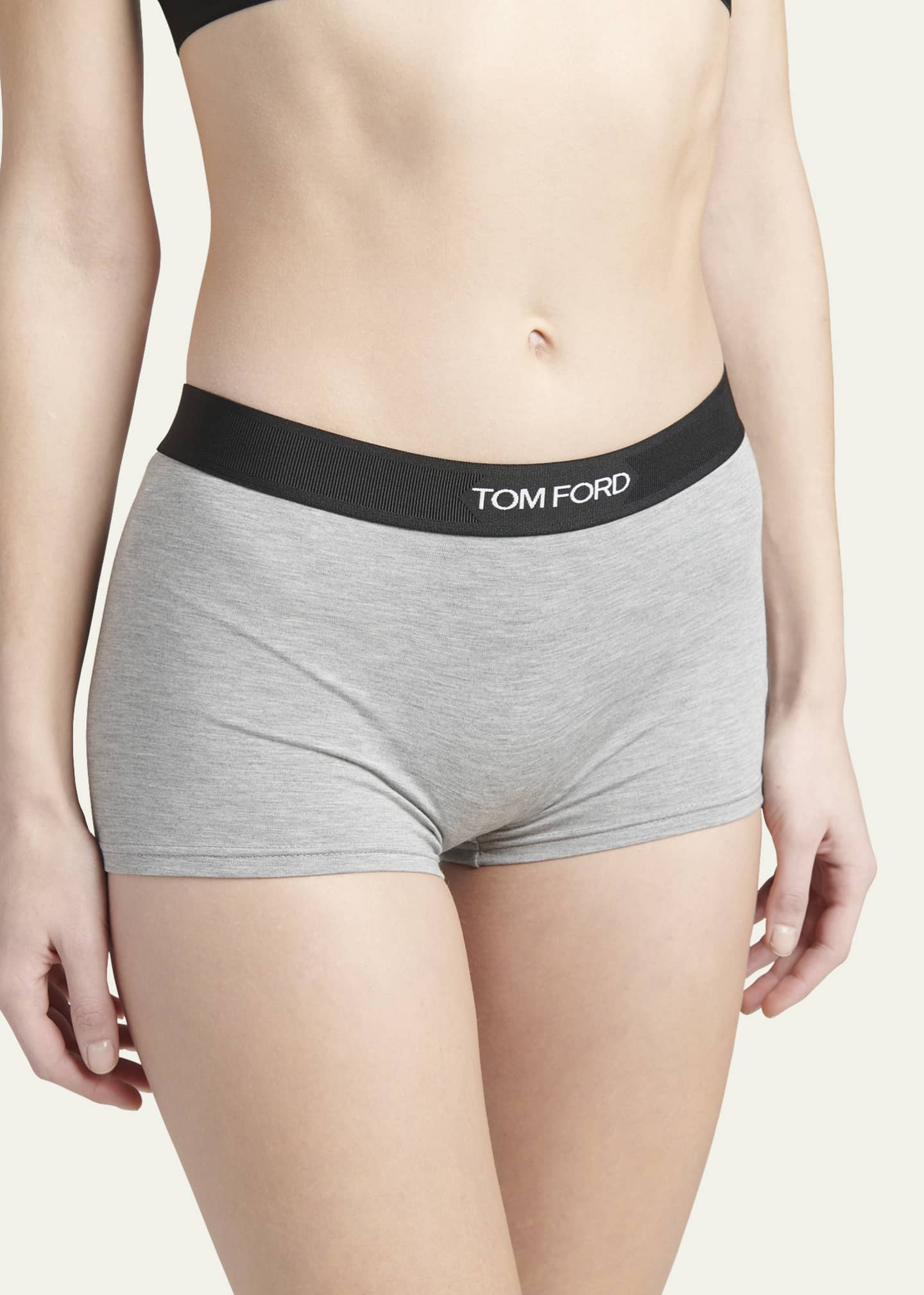 TOM FORD Logo Boyshort Underwear - Bergdorf Goodman