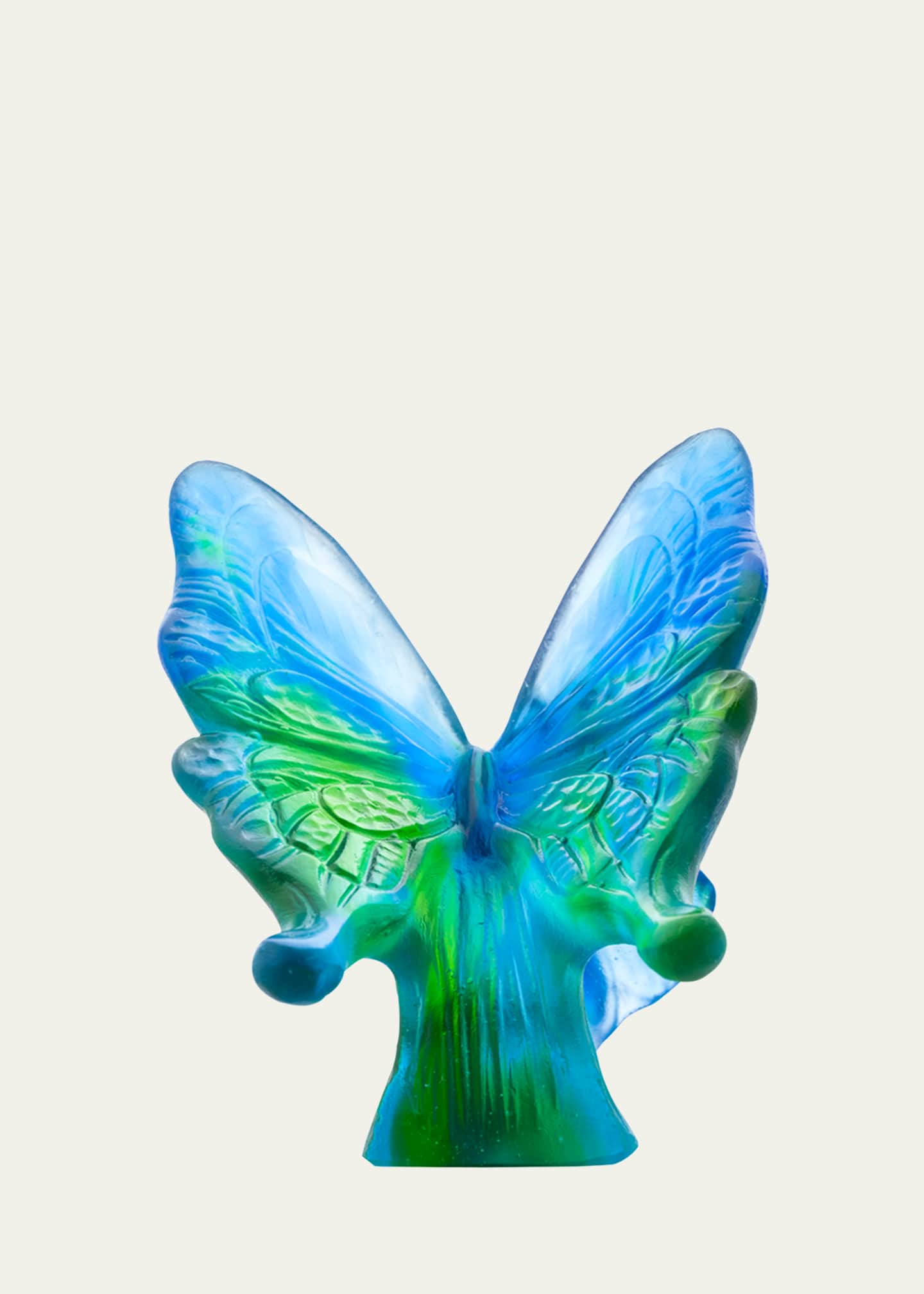 Daum Butterfly In Blue And Green Figurine Image 2 of 3