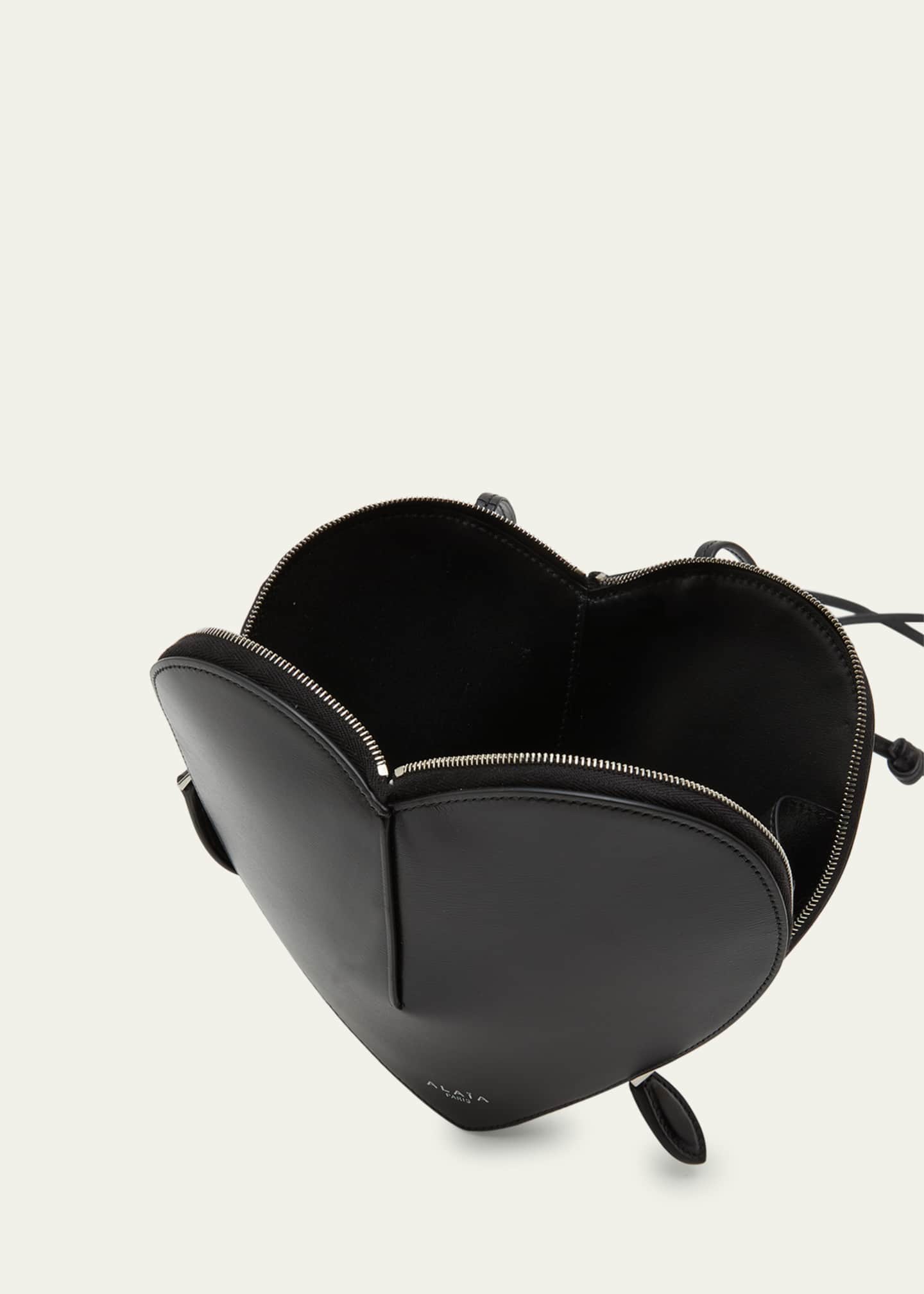 ALAIA Heart Leather Shoulder Bag - Bergdorf Goodman