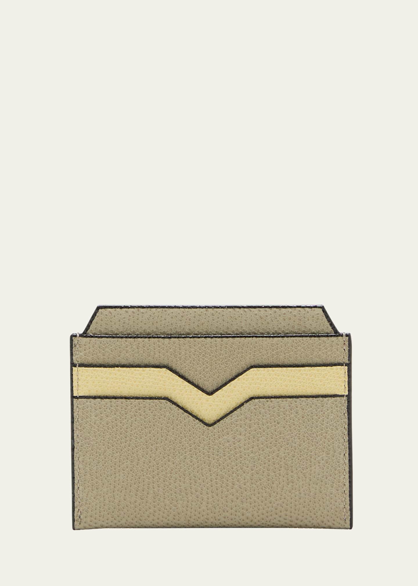 Valextra Calf Leather Card Holder Image 1 of 4
