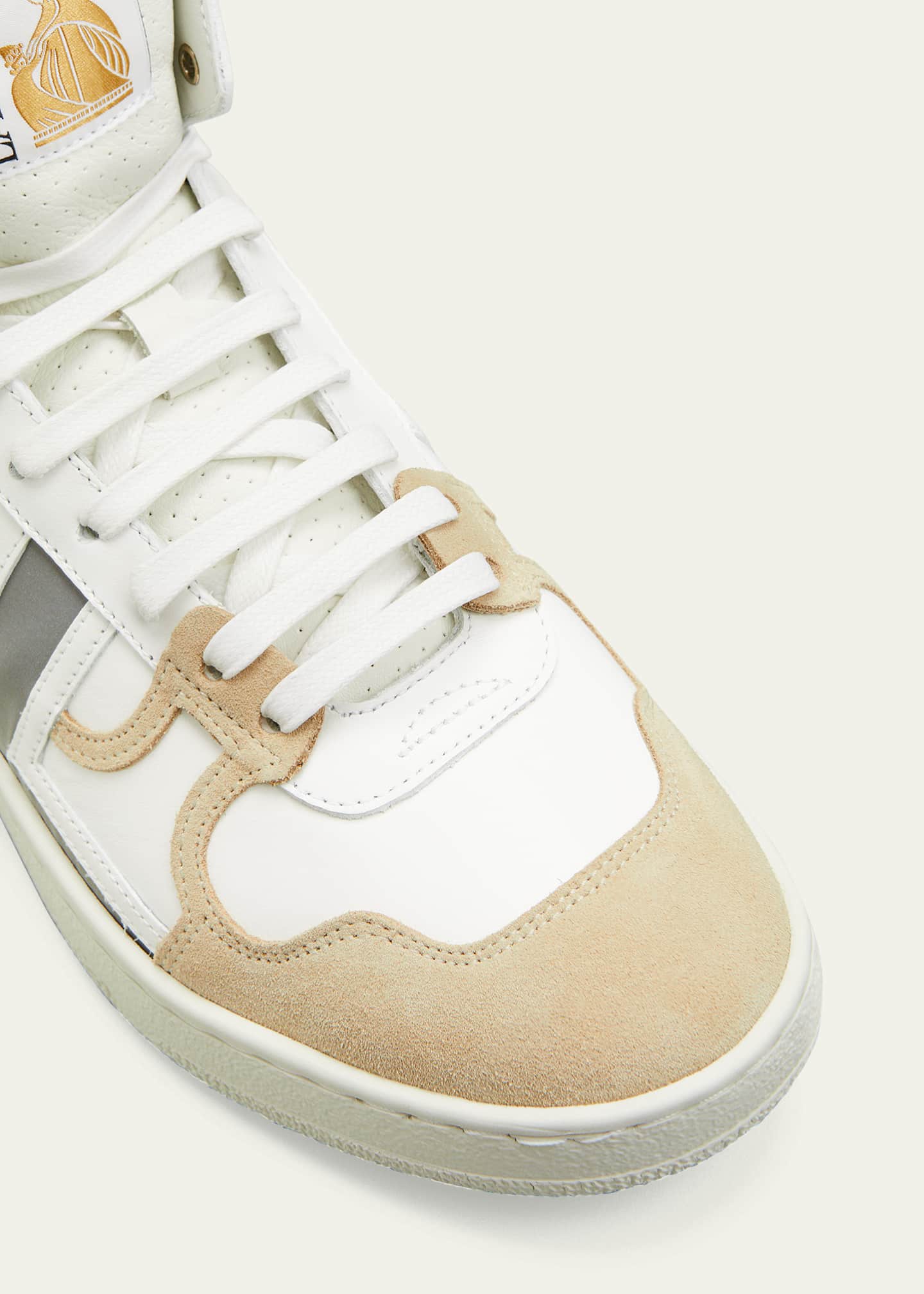 Lanvin high best sale top sneakers