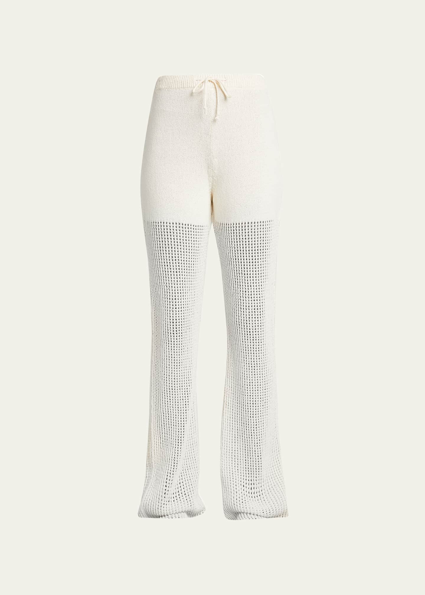 Nanushka Kaela Full-Length Coverup Crochet Pants Image 5 of 5
