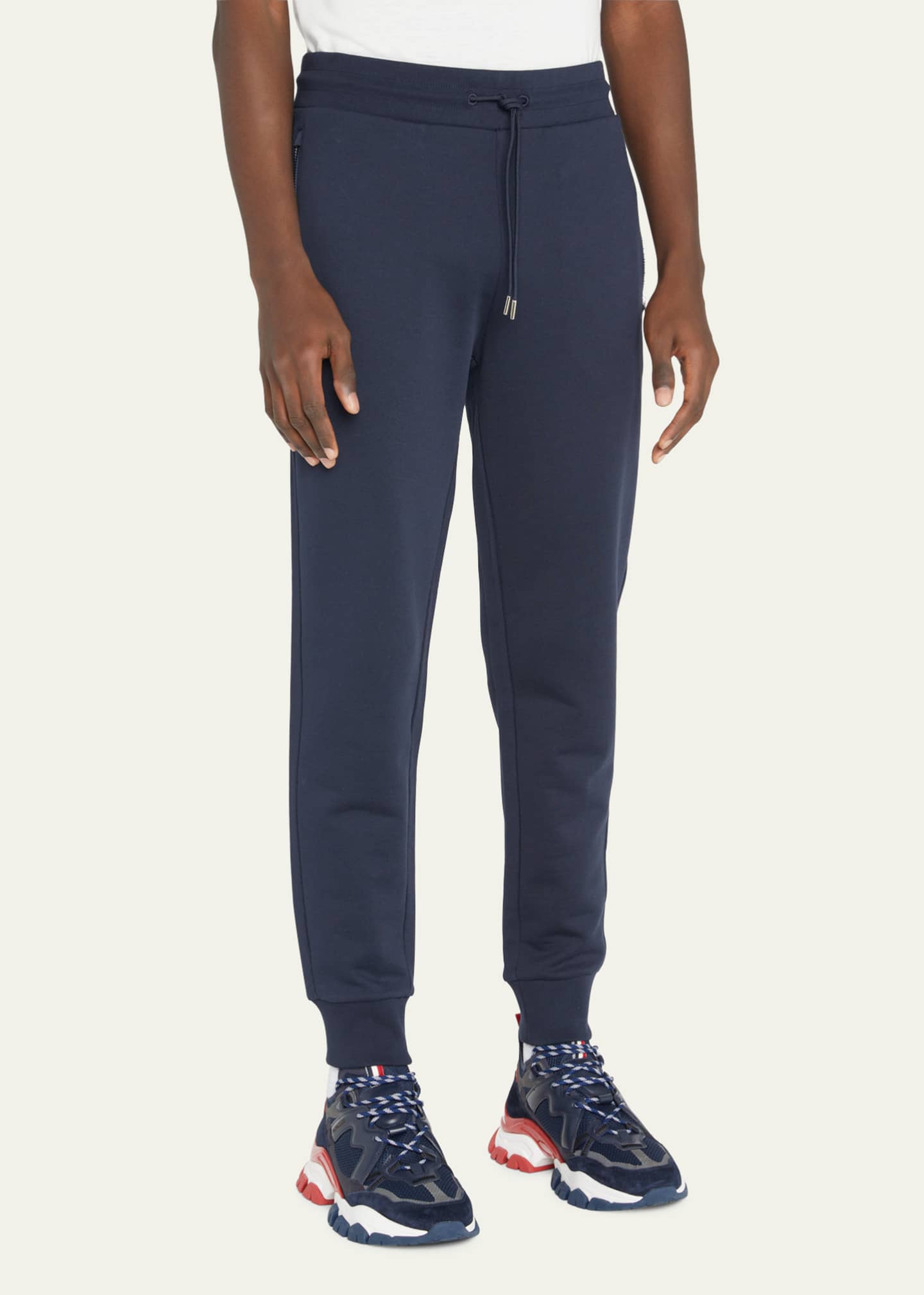 Side zip sweatpants shop