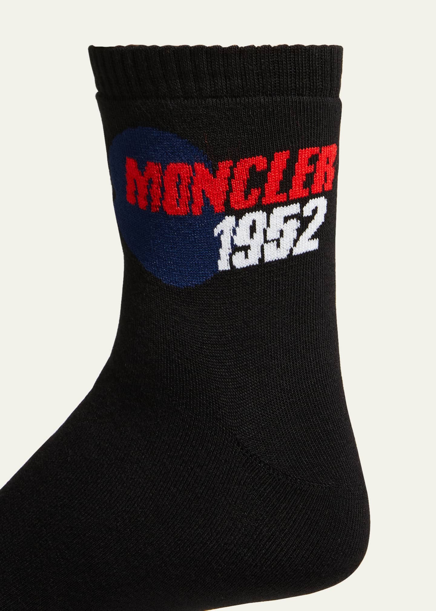 いま人気のアイテム Moncler 2 Men's Genius Moncler 1952 Socks Ankle Logo レッグウェア