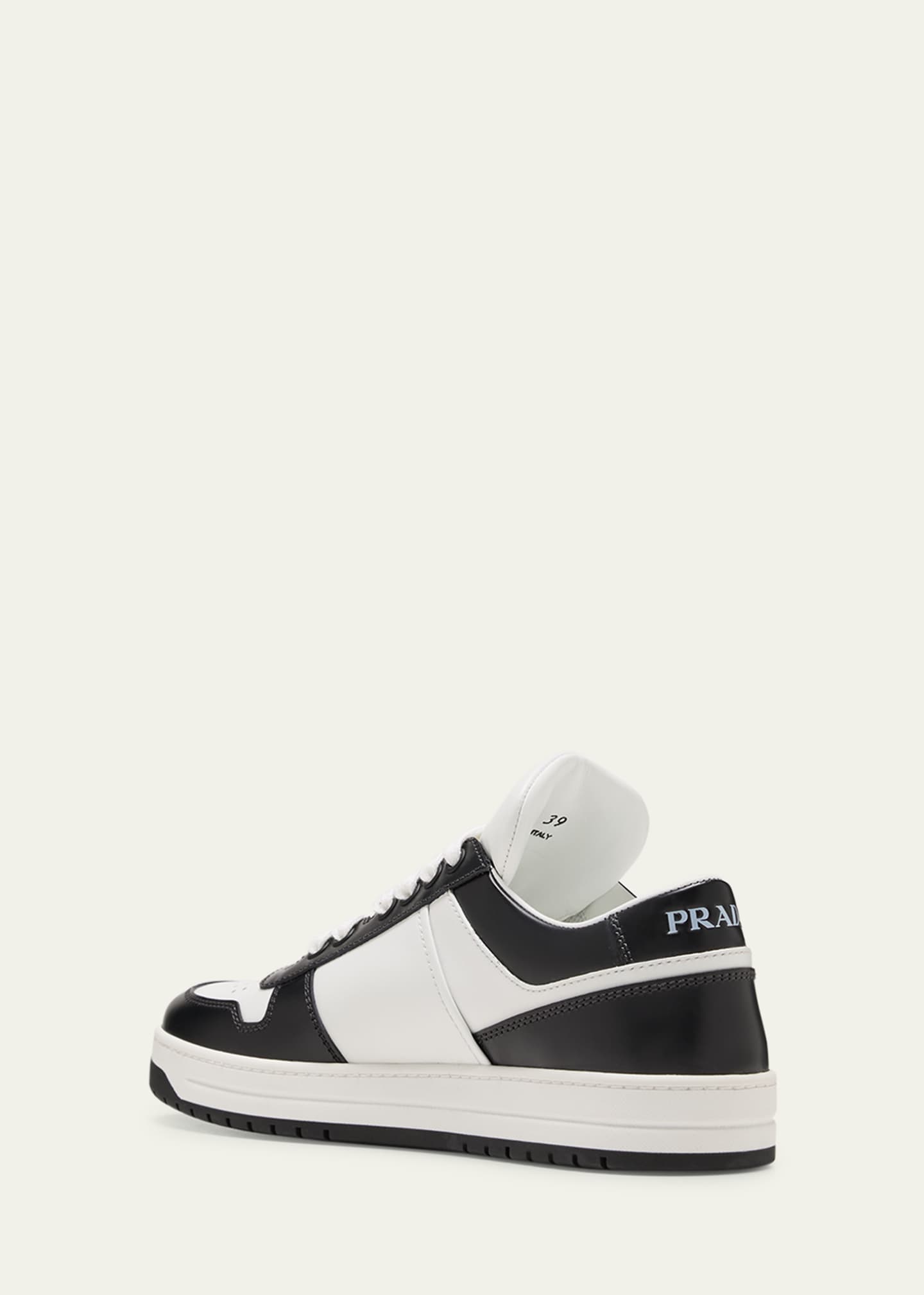 Prada black and white clearance sneakers