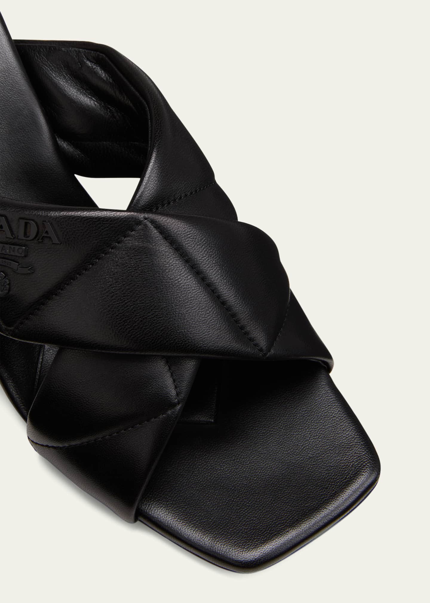Prada slide sandals online