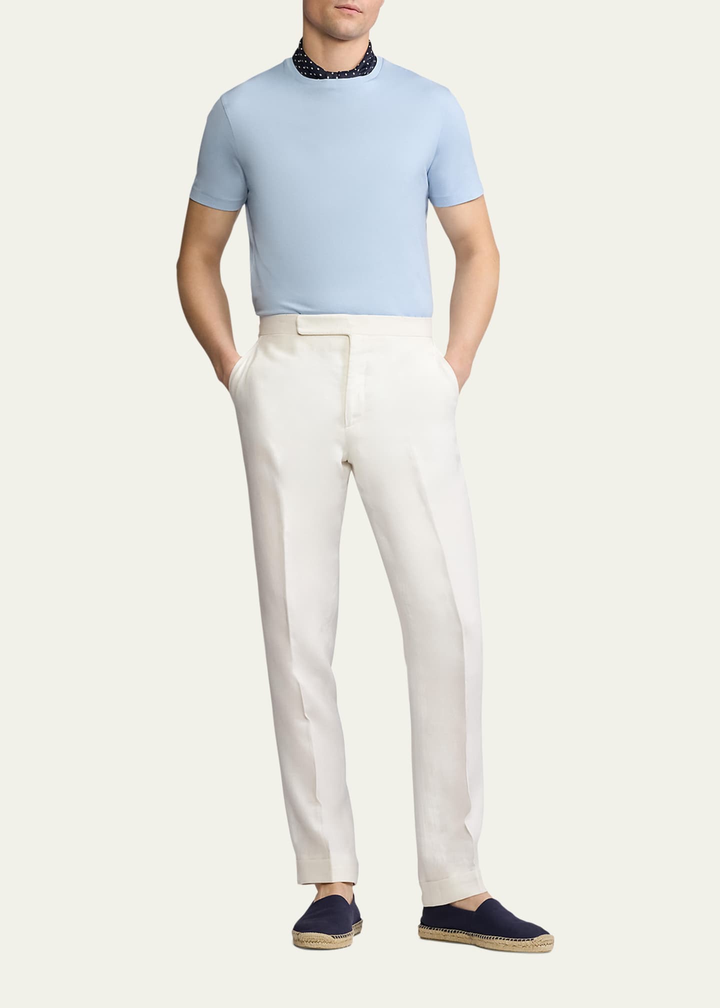 Ralph Lauren Purple Label Men's Short-Sleeve Crewneck T-Shirt Image 2 of 5