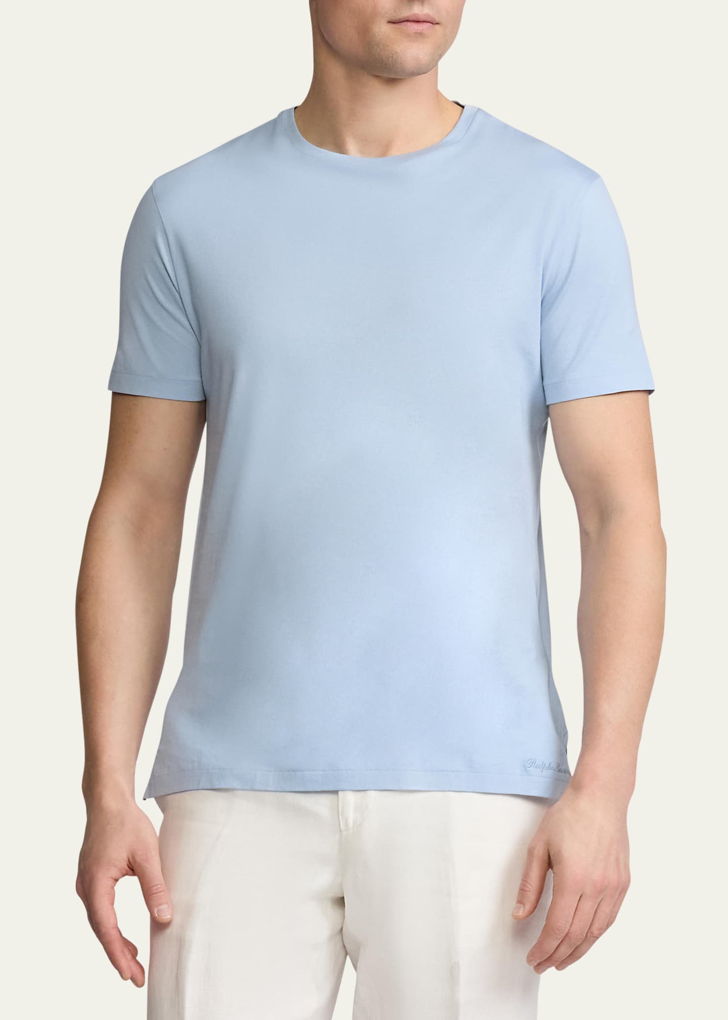 Ralph Lauren Purple Label Men's Short-Sleeve Crewneck T-Shirt Image 4 of 5