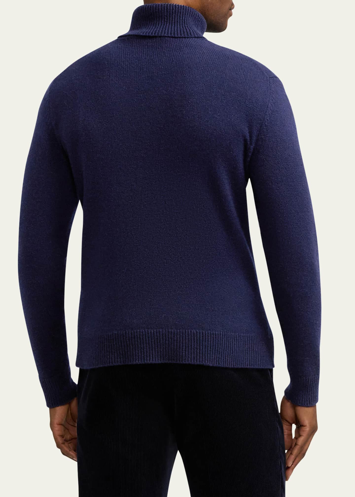 Ralph Lauren Purple Label Men's Cashmere Turtleneck Sweater Image 3 of 5