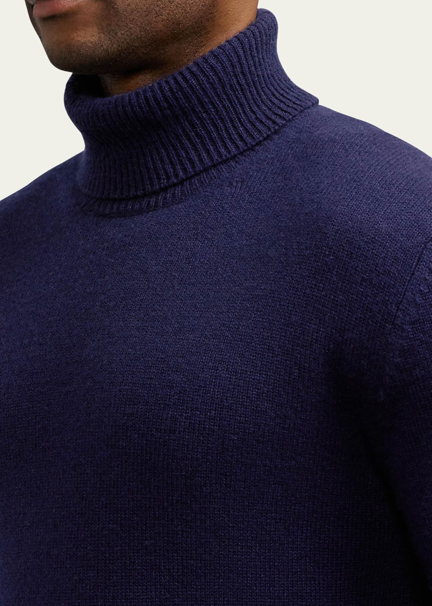 Ralph Lauren Purple Label Men's Cashmere Turtleneck Sweater Image 5 of 5
